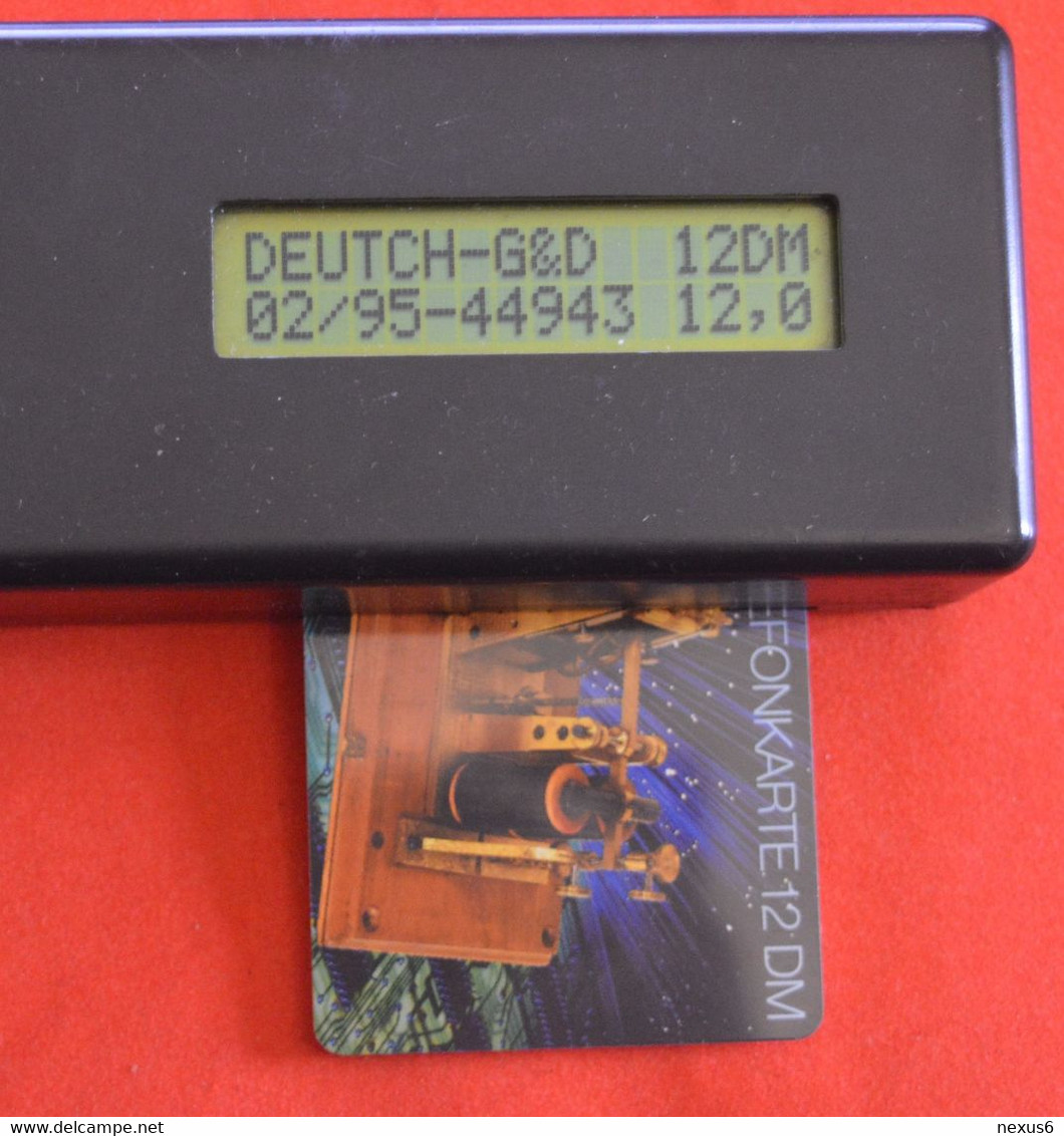 Germany - Alte Morseapparate 2 - Reliefschreiber - E 14/09.94 - 12DM, 30.000ex, Mint - E-Series : Edition - D. Postreklame