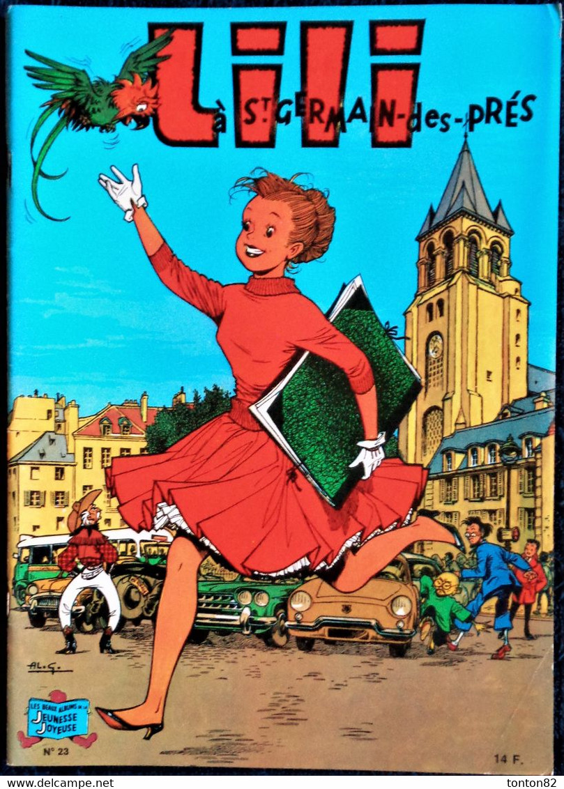 LILI N° 23 - LILI à St Germain-Des-Prés - Les Beaux Albums " Jeunesse Joyeuse " -  ( 1988 ) . - Lili L'Espiègle