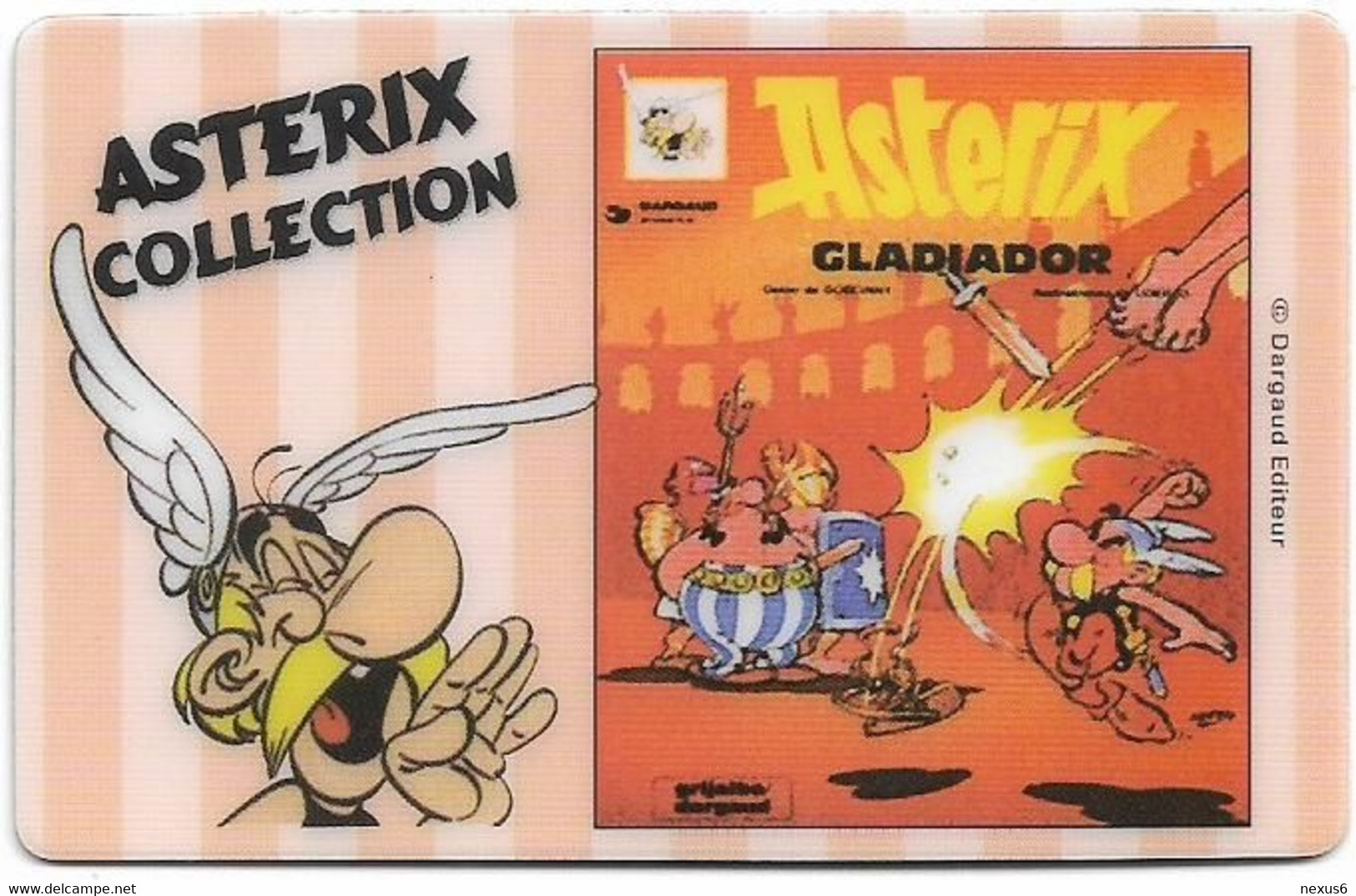 UK - Unicom - Asterix Collection, Asterix Gladiator, Fake Prepaid 20Units - [ 8] Ediciones De Empresas