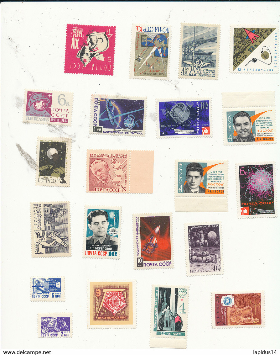LOT  TIMBRES RUSSES  NEUFS
