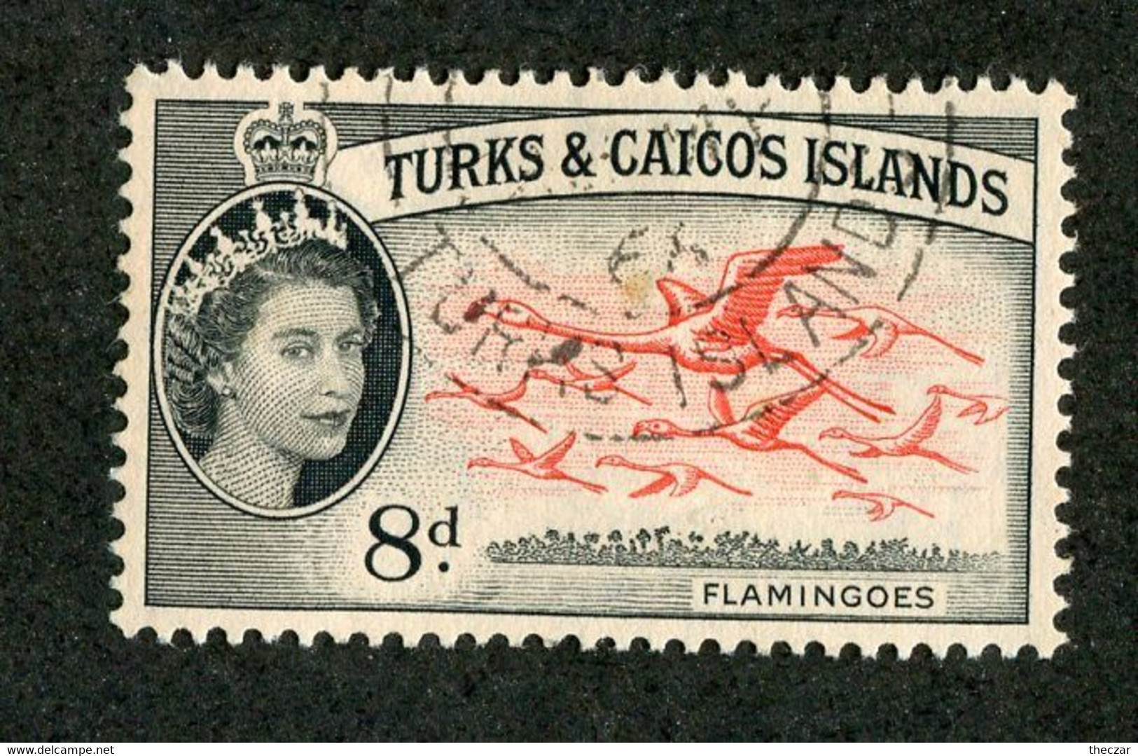 95 Turks Scott # 129 Used Offers Welcome - Turks E Caicos