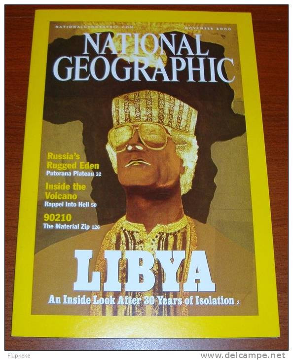 National Geographic U.S. November 2000 Libya An Look After 30 Years Of Isolation Qaddafi - Viajes/Exploración