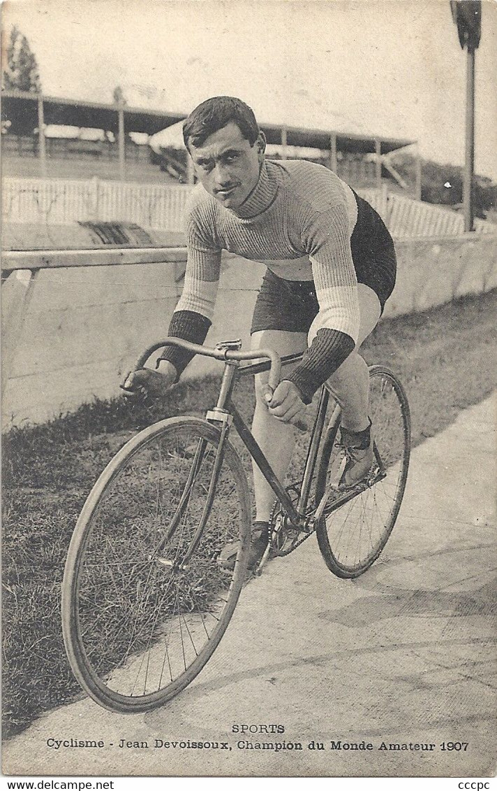 CPA Cyclisme Jean Devoissoux Champion Du Monde Amateur 1907 - Radsport
