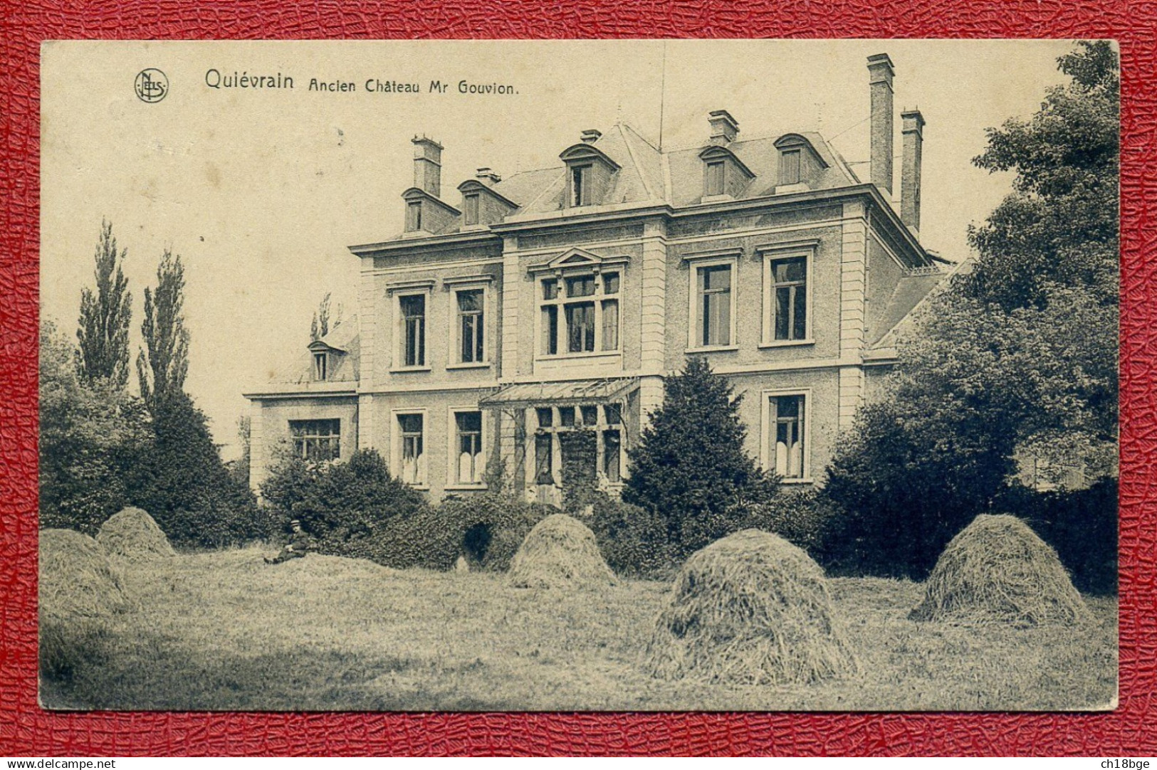 CPA Belgique Hainaut QUIÉVRAIN - Ancien Château De Mr Gouvion - Quiévrain