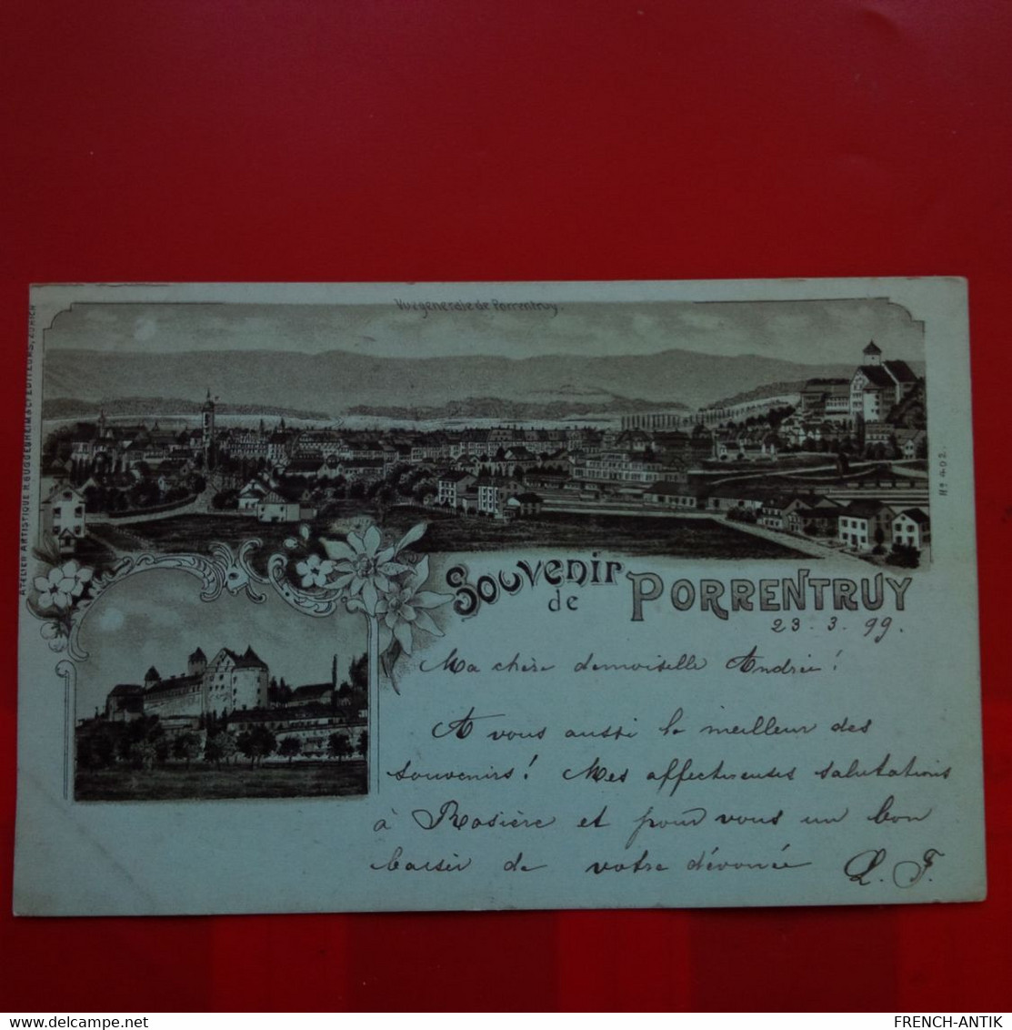 SOUVENIR DE PORRENTRUY - Porrentruy