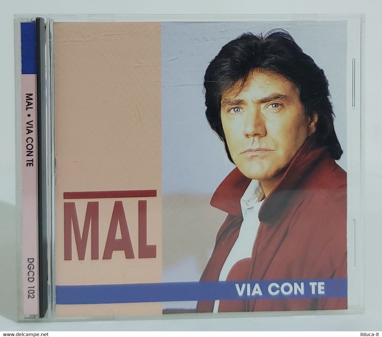 I102309 CD - Mal - Via Con Te - Duck Record 1994 - Other - Italian Music