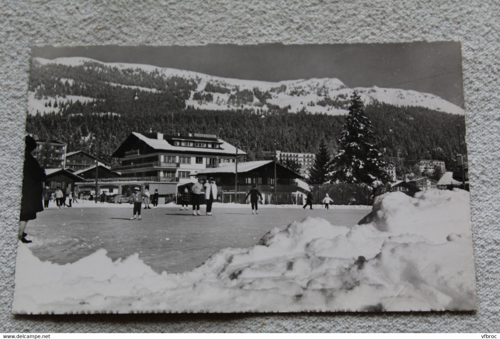 Cpsm, Crans Sur Sierre, La Patinoire, Suisse - Crans