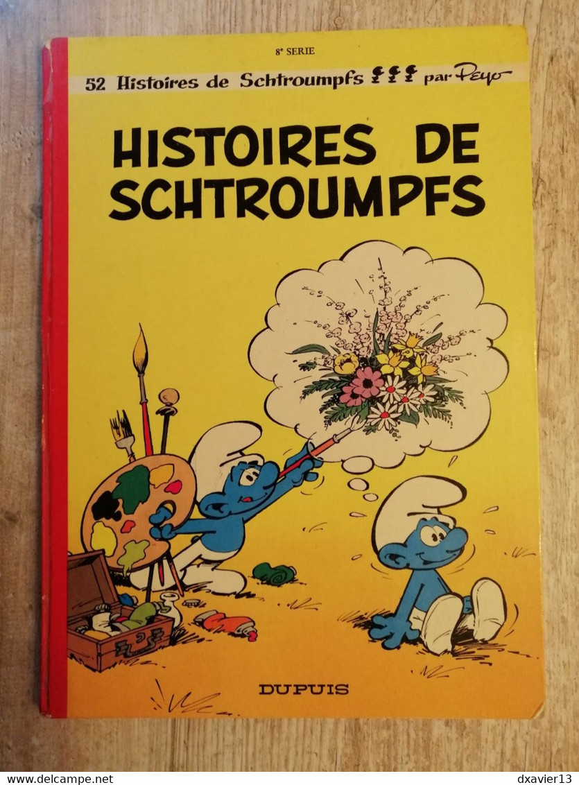 Bande Dessinée - Les Schtroumpfs 8 - Histoires De Schtroumpfs (1972) - Schtroumpfs, Les - Los Pitufos