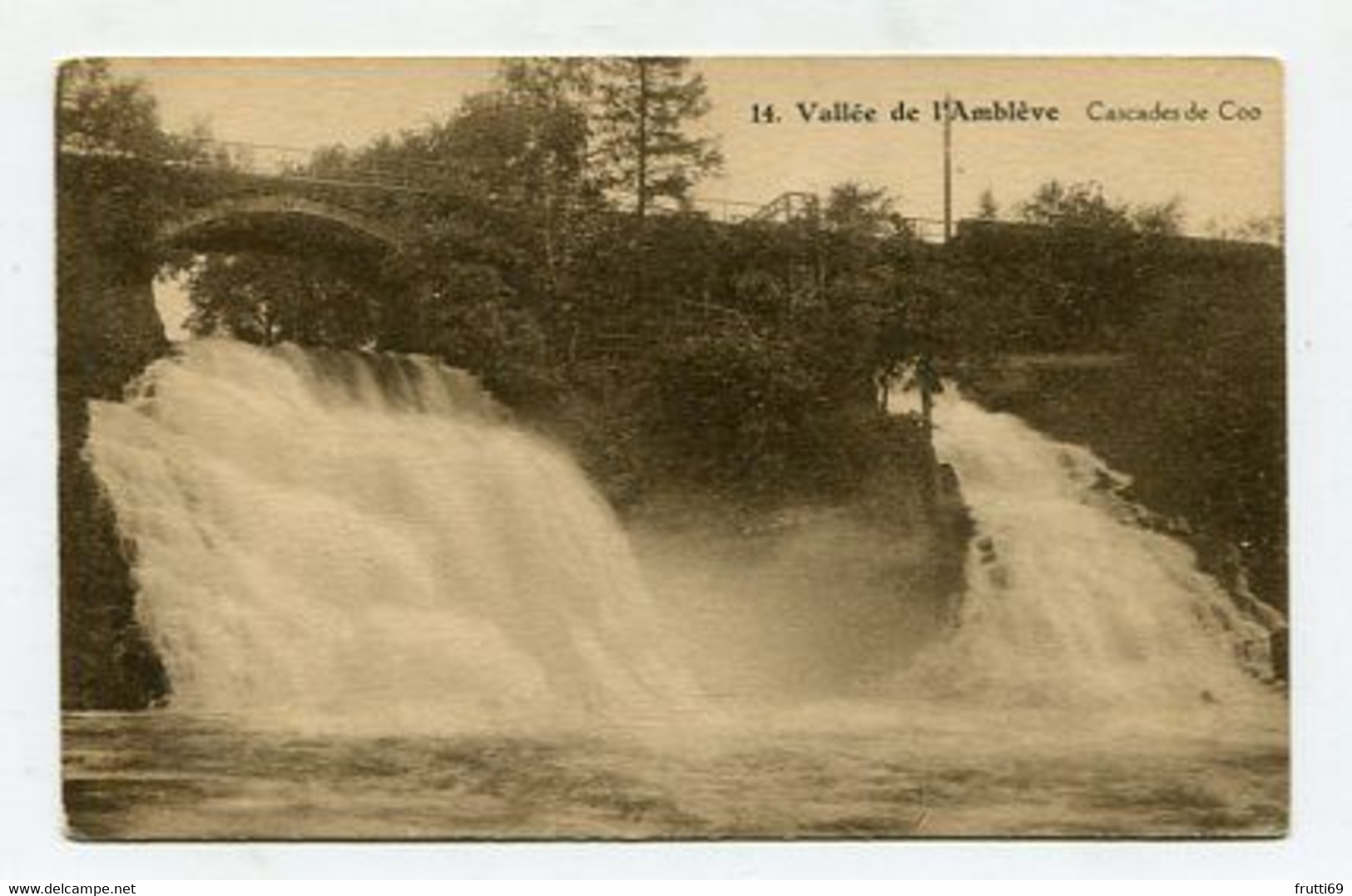 AK 019844 BELGIUM - Vallée De L'Amblève - Cascade De Coo - Ambleve - Amel