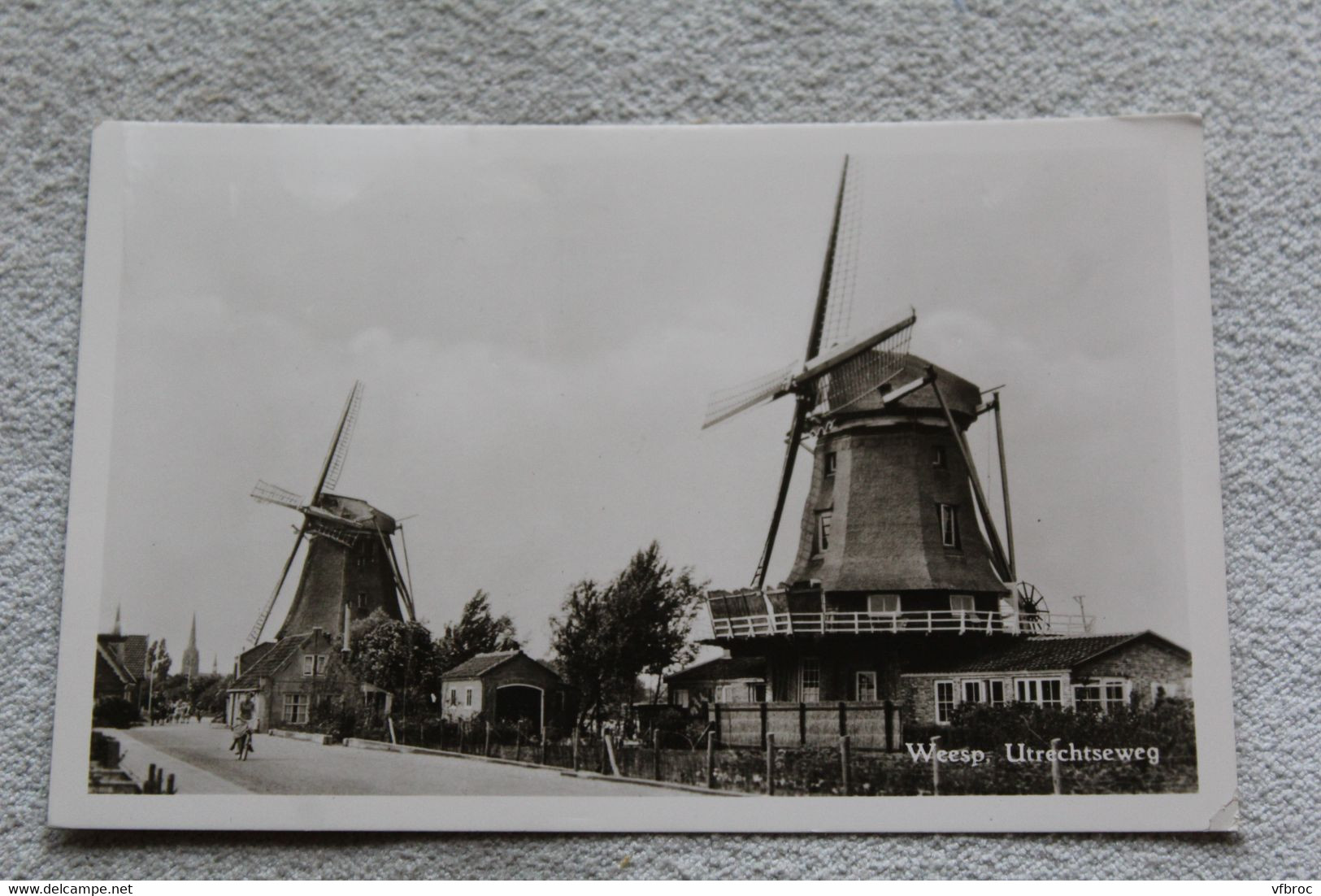 Cpsm 1961, Weesp, Utrechtseweg, Pays Bas, Hollande - Weesp