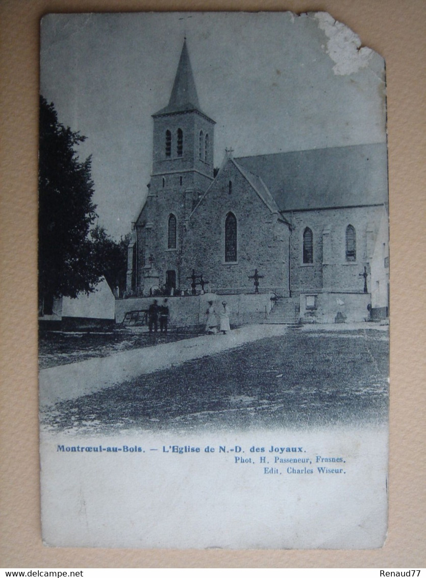 Montroeul-au-Bois - L'Eglise De N.D Des Joyaux - Frasnes-lez-Anvaing