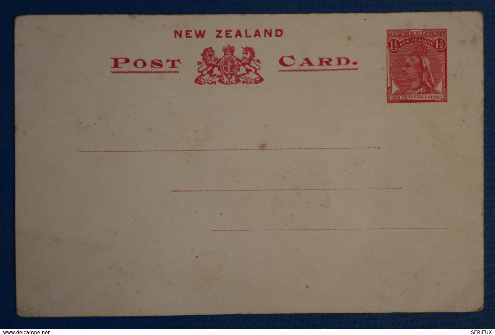 AK5 NEW ZEALAND BELLE CARTE  1910 NON VOYAGEE ..NEUVE ++++ - Cartas & Documentos