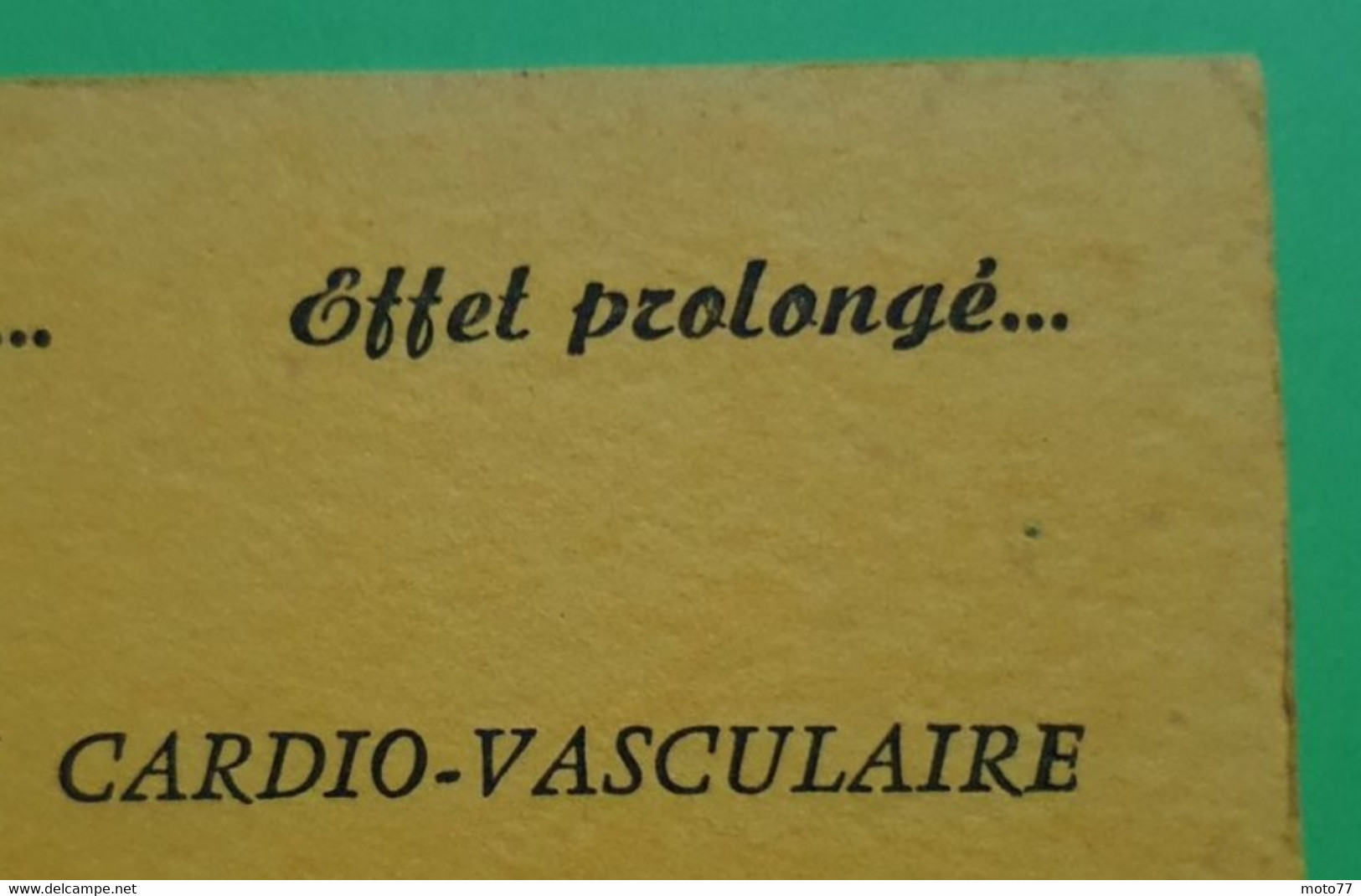 Buvard 989 P - Laboratoire Elerté - ACTICARBINE - Etat D'usage : Voir Photos- 21x12.5 Cm Environ - Vers 1950 - Produits Pharmaceutiques