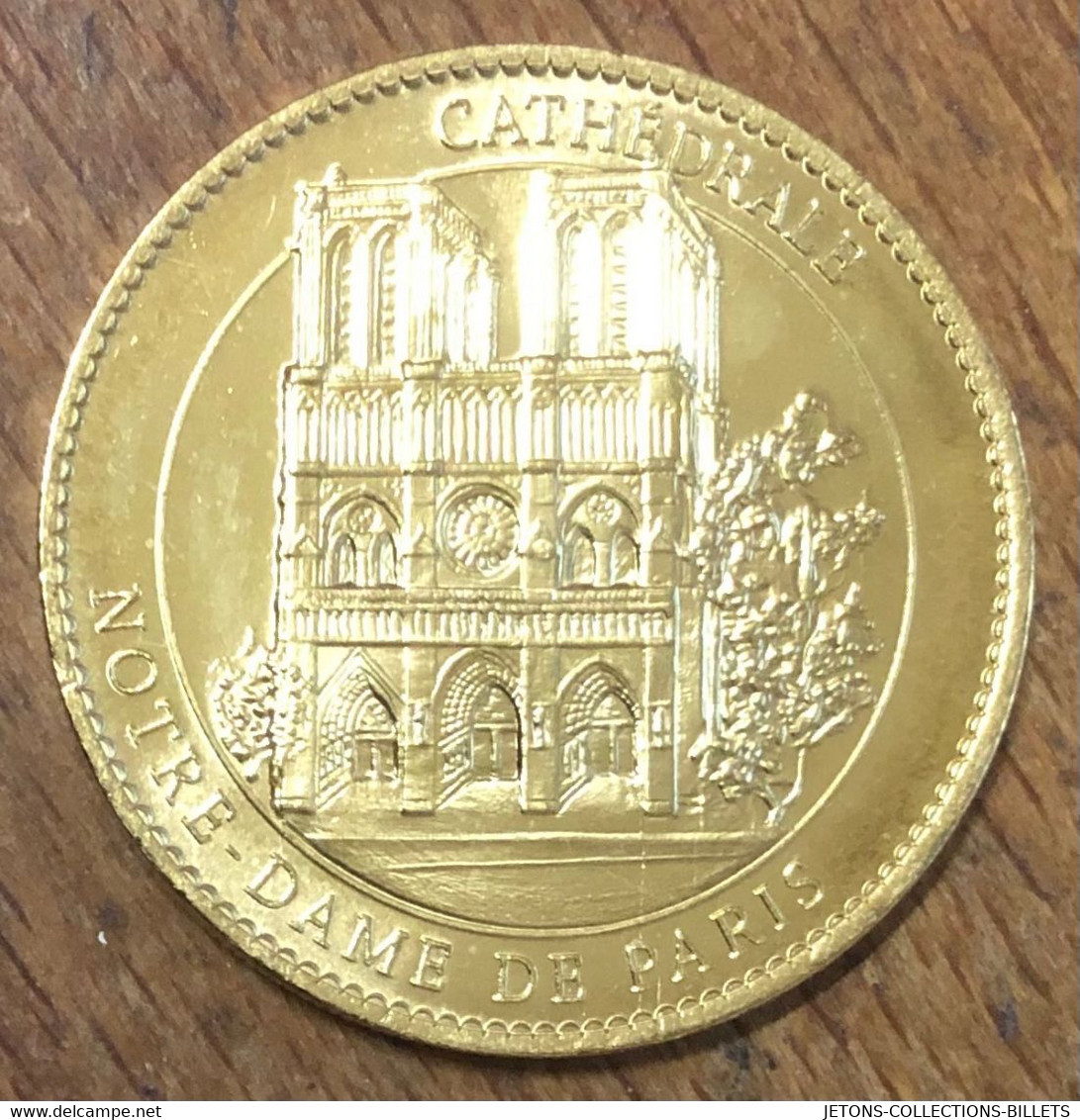 75004 CATHÉDRALE NOTRE-DAME DE PARIS AB 2018 MÉDAILLE ARTHUS BERTRAND JETON TOURISTIQUE MEDALS TOKENS COINS - 2018