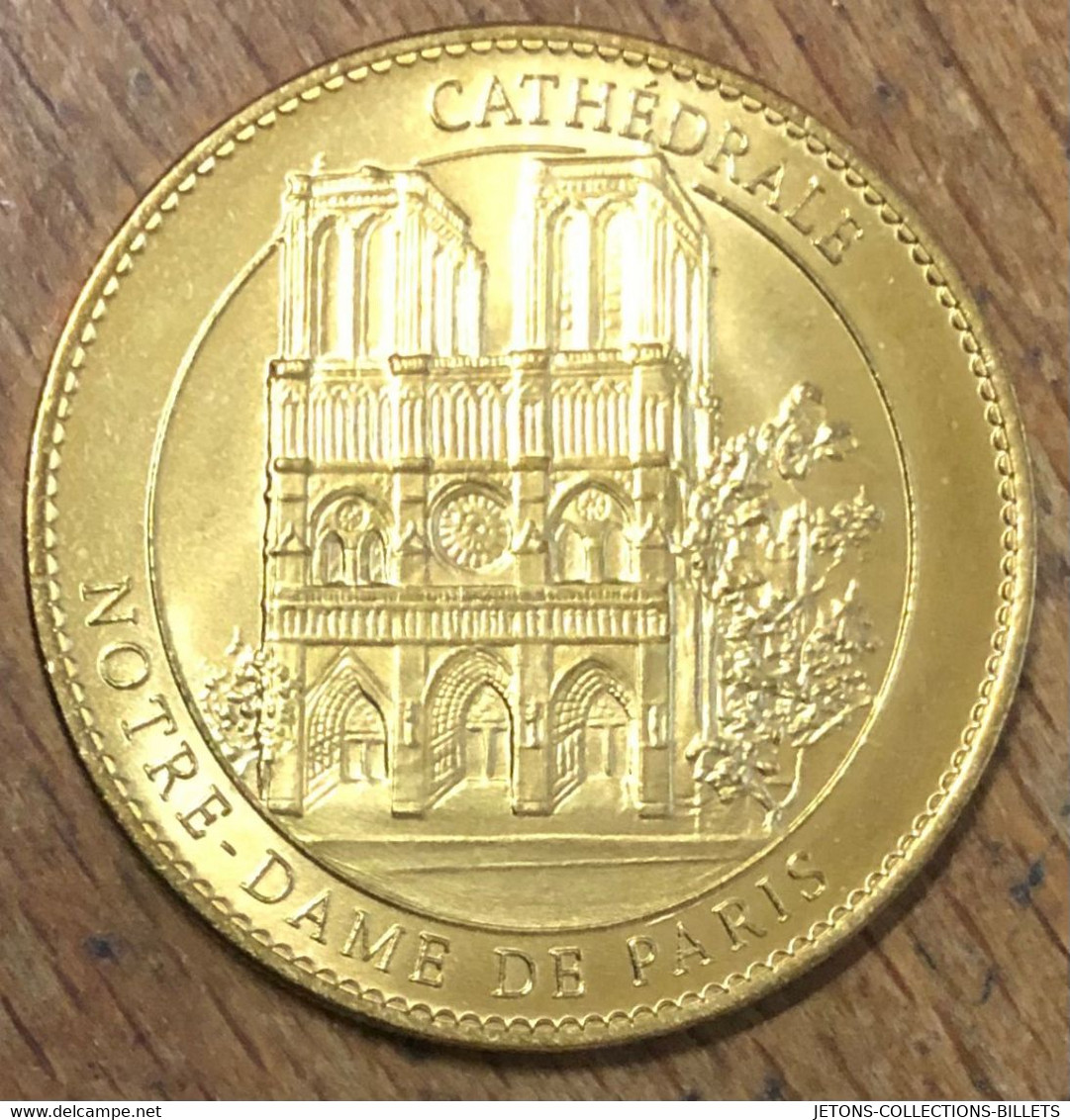 75004 CATHÉDRALE NOTRE-DAME DE PARIS AB 2015 MÉDAILLE ARTHUS BERTRAND JETON TOURISTIQUE MEDALS TOKENS COINS - 2015