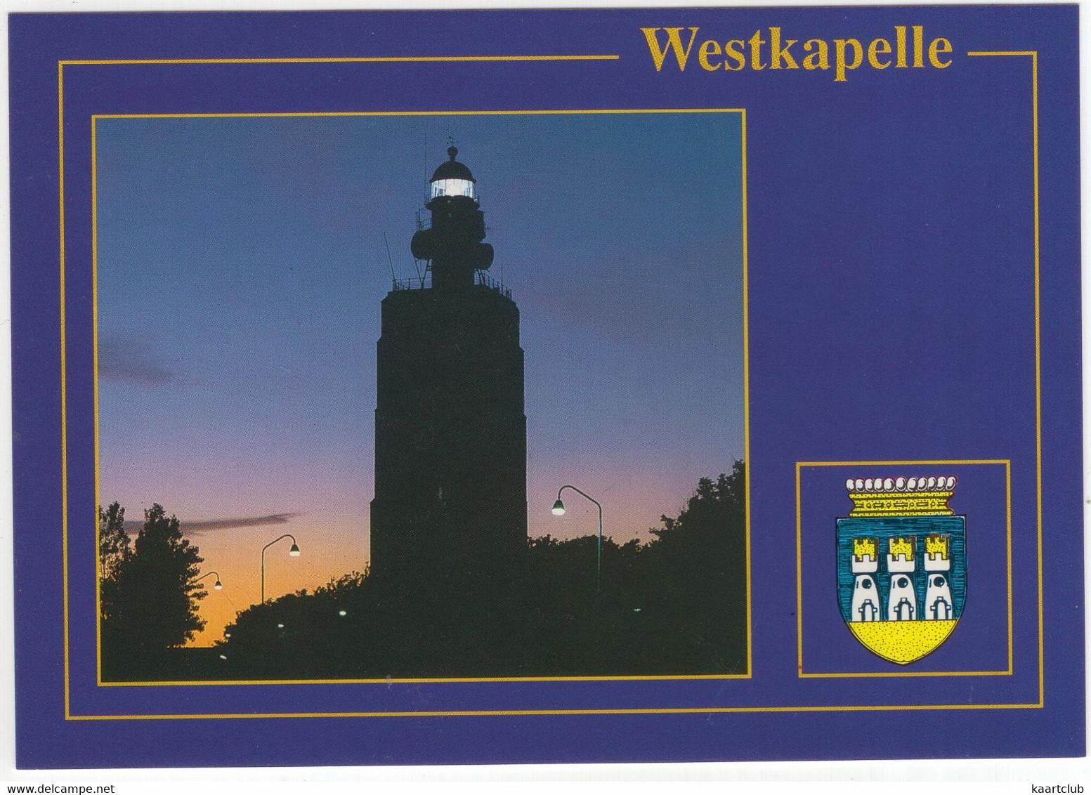 Westkapelle - (Zeeland, (Nederland / Holland)  - WEE 8 - Vuurtoren / Phare - Westkapelle