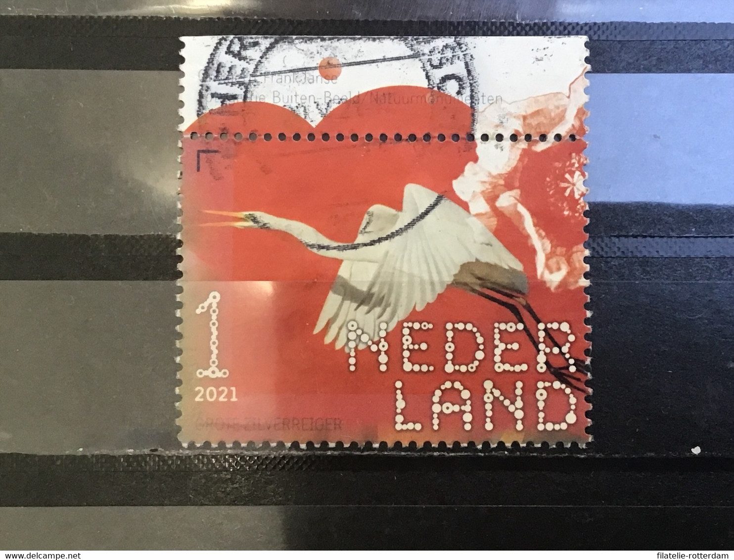 Nederland / The Netherlands - Grote Zilverreiger 2021 - Used Stamps