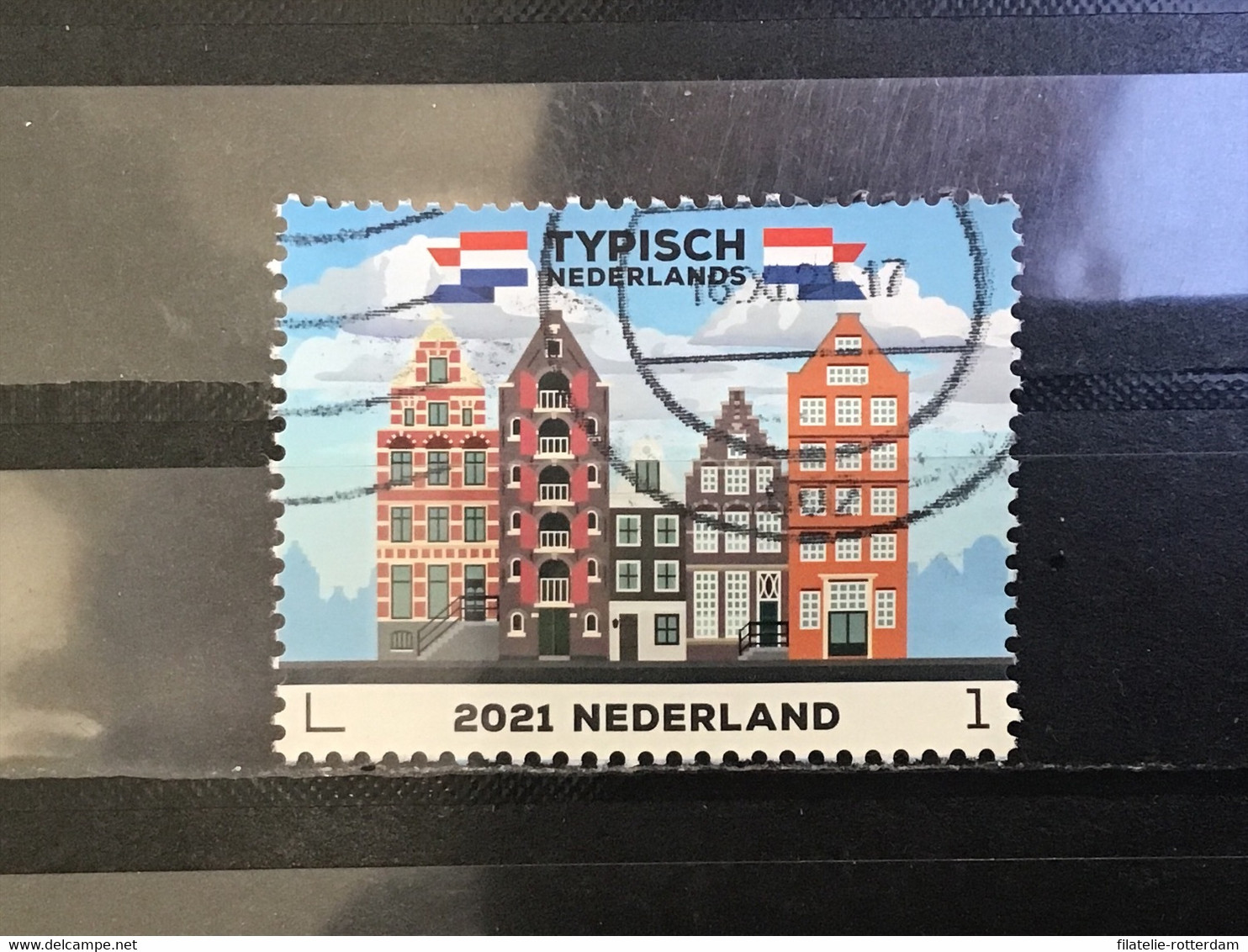 Nederland / The Netherlands - Typisch Nederlands, Grachtenpanden 2021 - Used Stamps