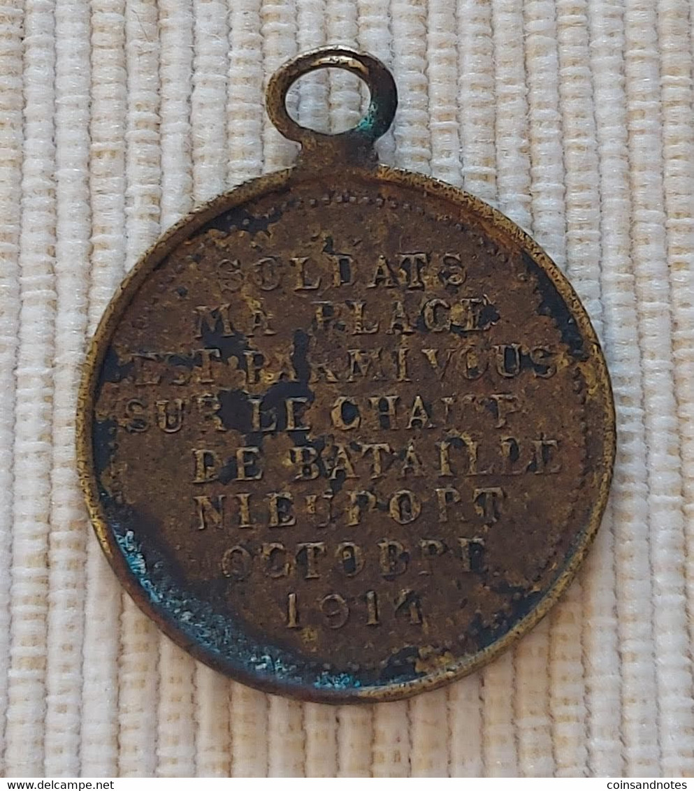 Belgium 1914 - Medal - S.M.Albert I - Autres & Non Classés