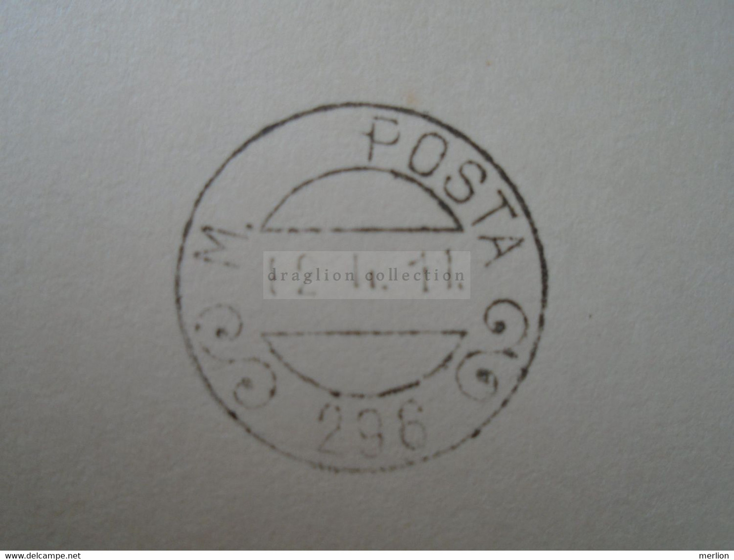 D187069    HUNGARY  Postmark     MAGYAR POSTA   - Hungarian Post - M.(Kir.) Posta 296  -1982 - Poststempel (Marcophilie)