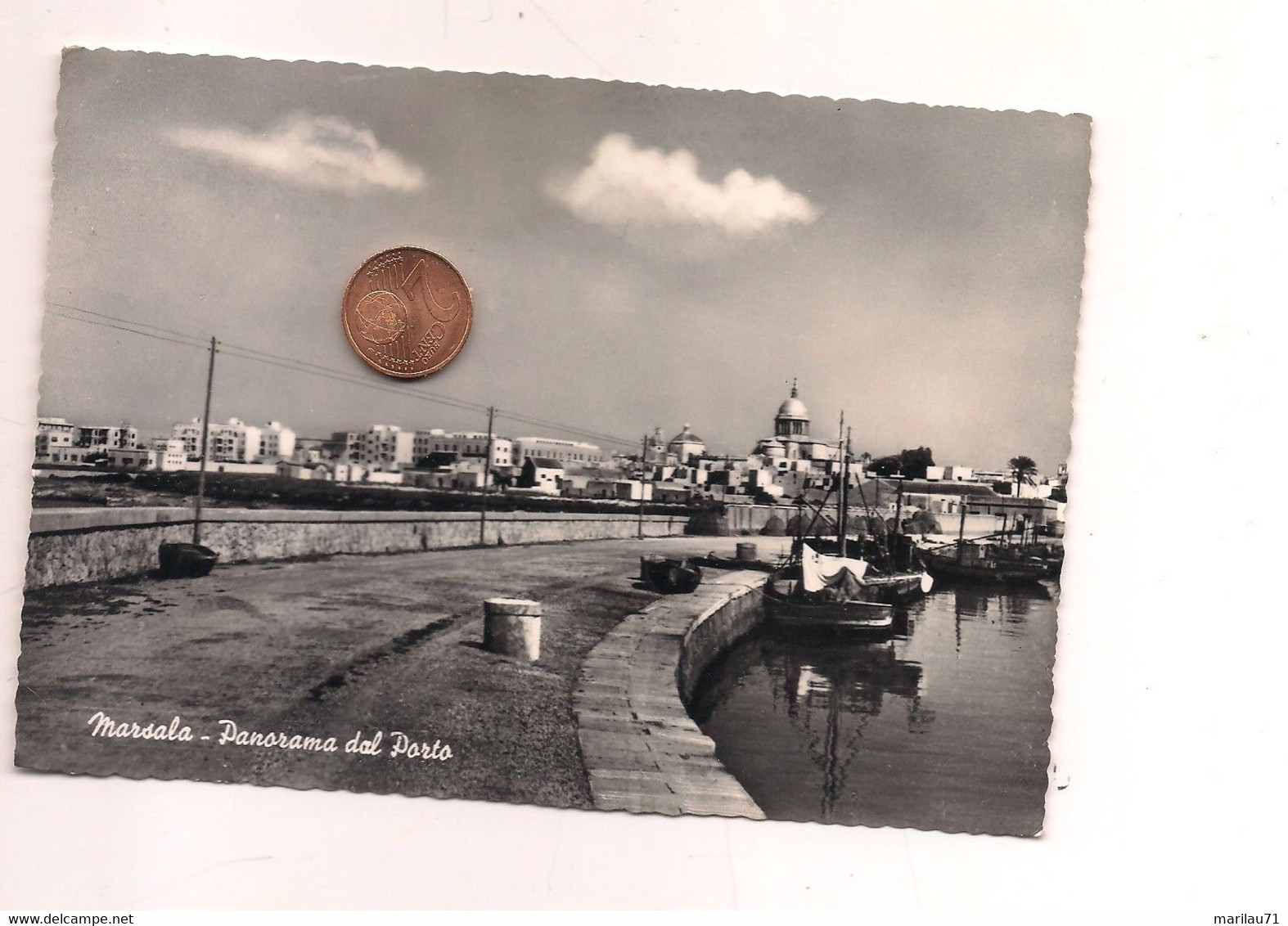 TP285 Sicilia MARSALA Trapani 1956 Viaggiata - Marsala