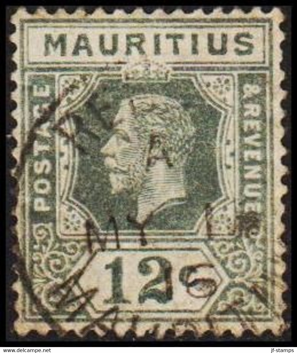 1912-1923. MAURITUS. Georg V. 12 C.   (Michel 147) - JF513037 - Mauritius (...-1967)