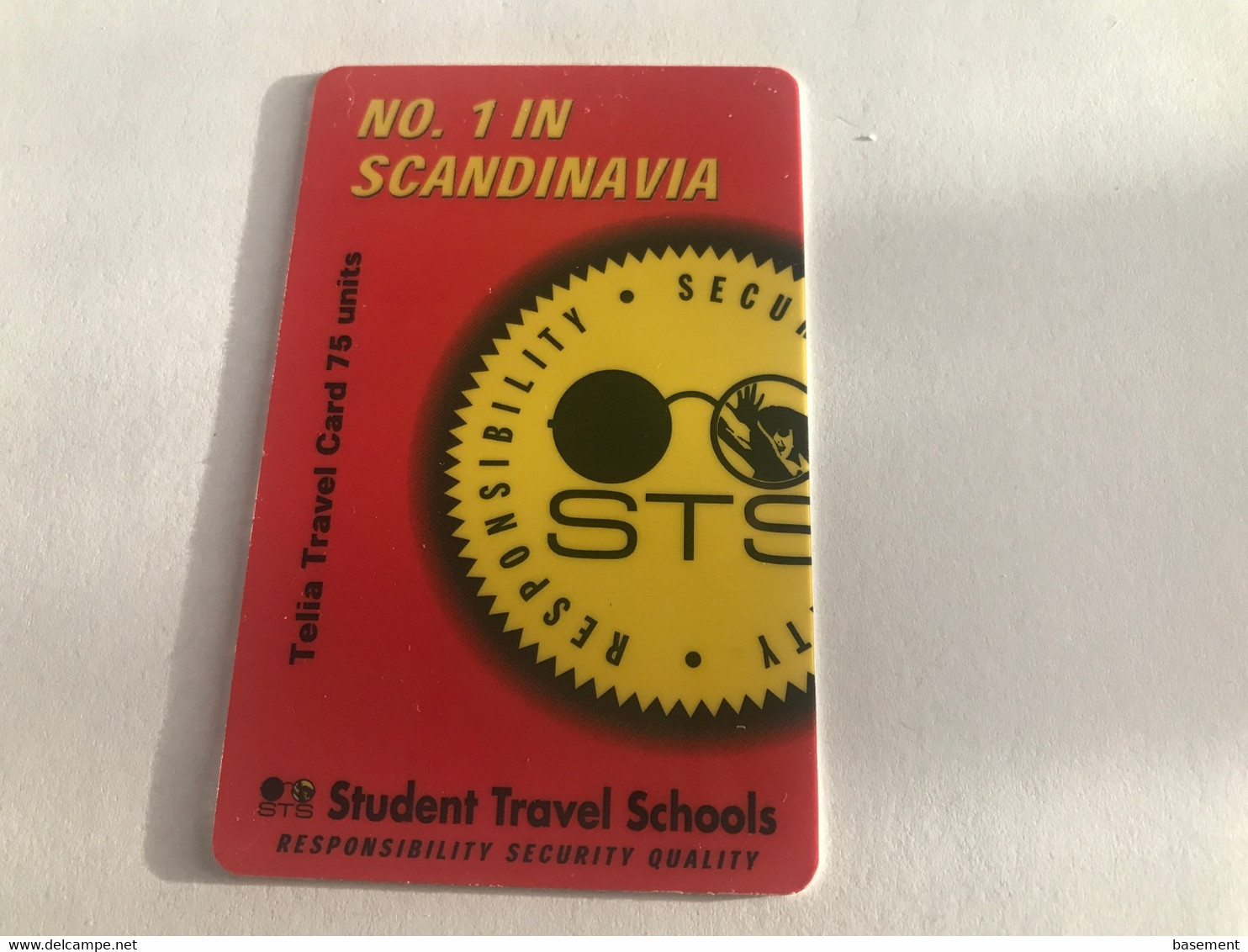 4:219 - Sweden Travel Card Rare STS 97/04 - Schweden