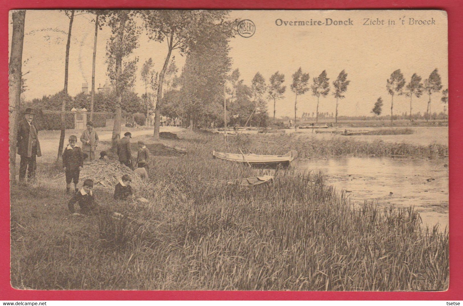 Overmeire-Donck - Zichtin 't Broeck - 1930 ( Verso Zien ) - Berlare