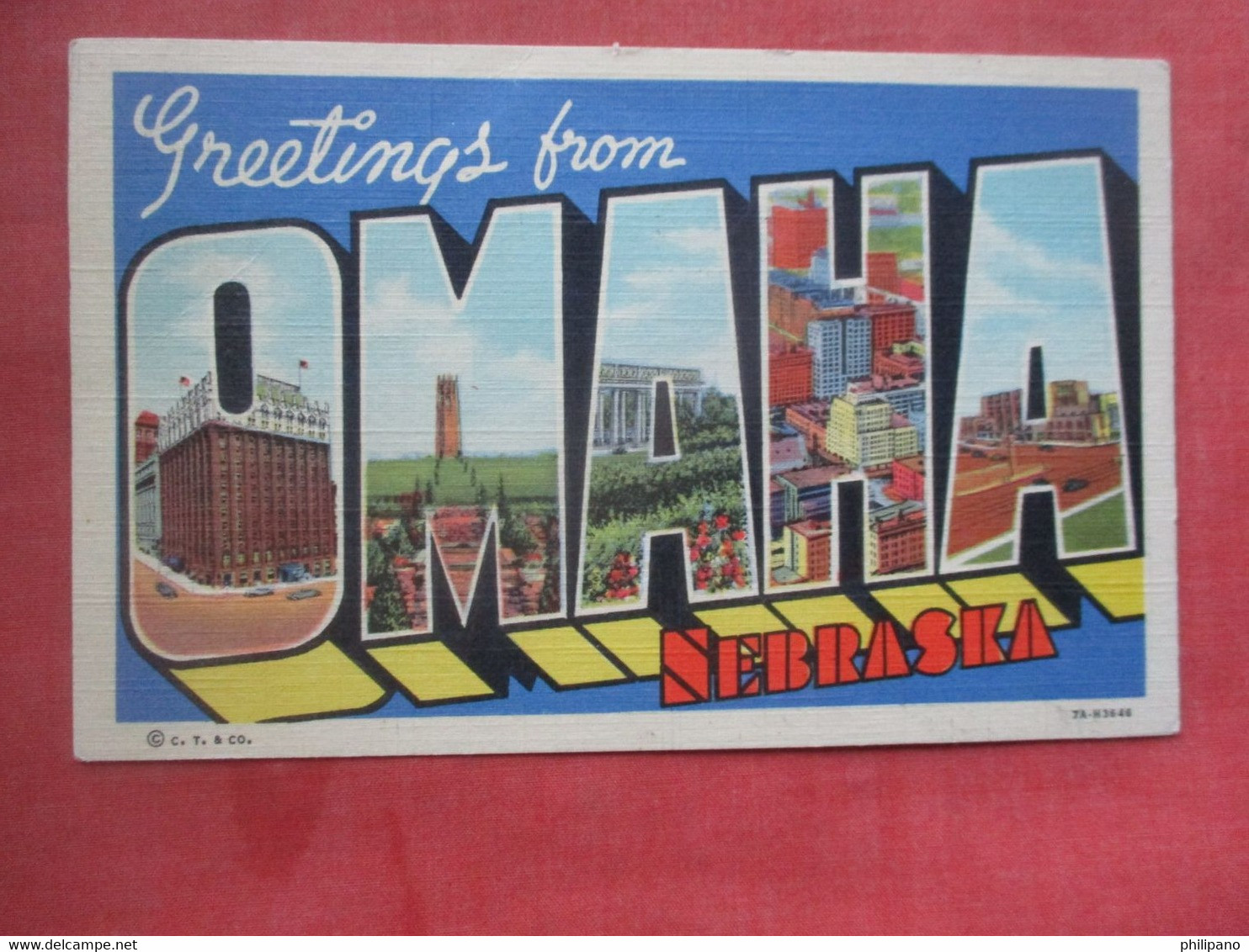 Greetings     Omaha  Nebraska > Omaha Ref 5361 - Omaha