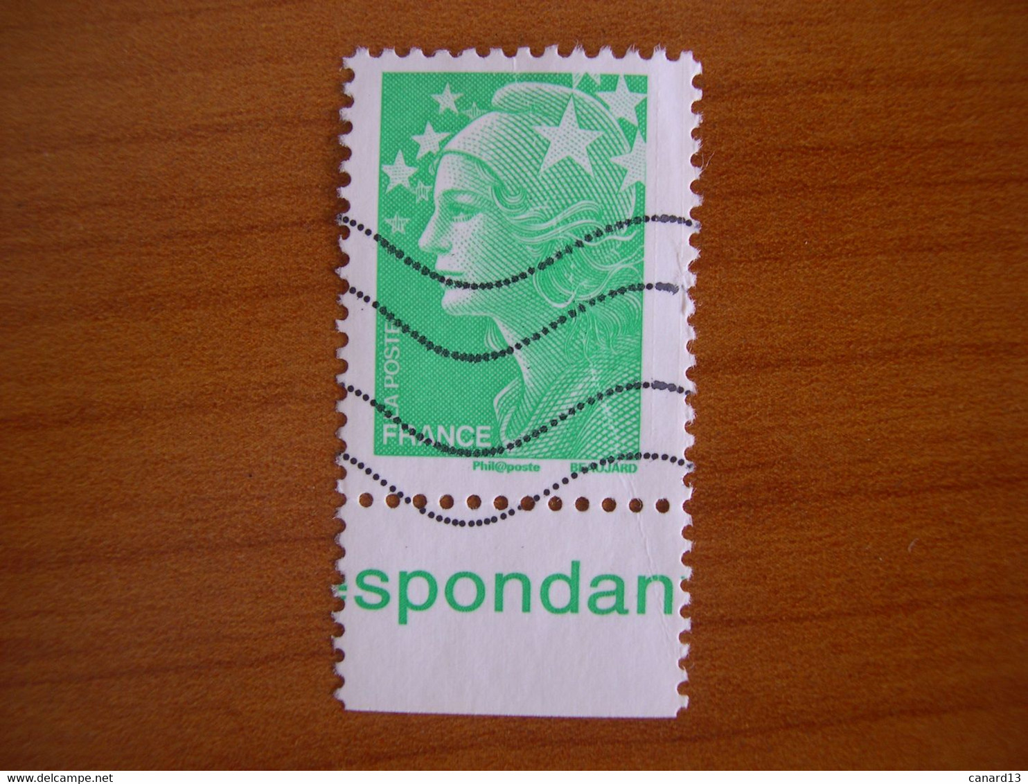France  Obl   N° 4229 Bande Pied De Feuille - Used Stamps