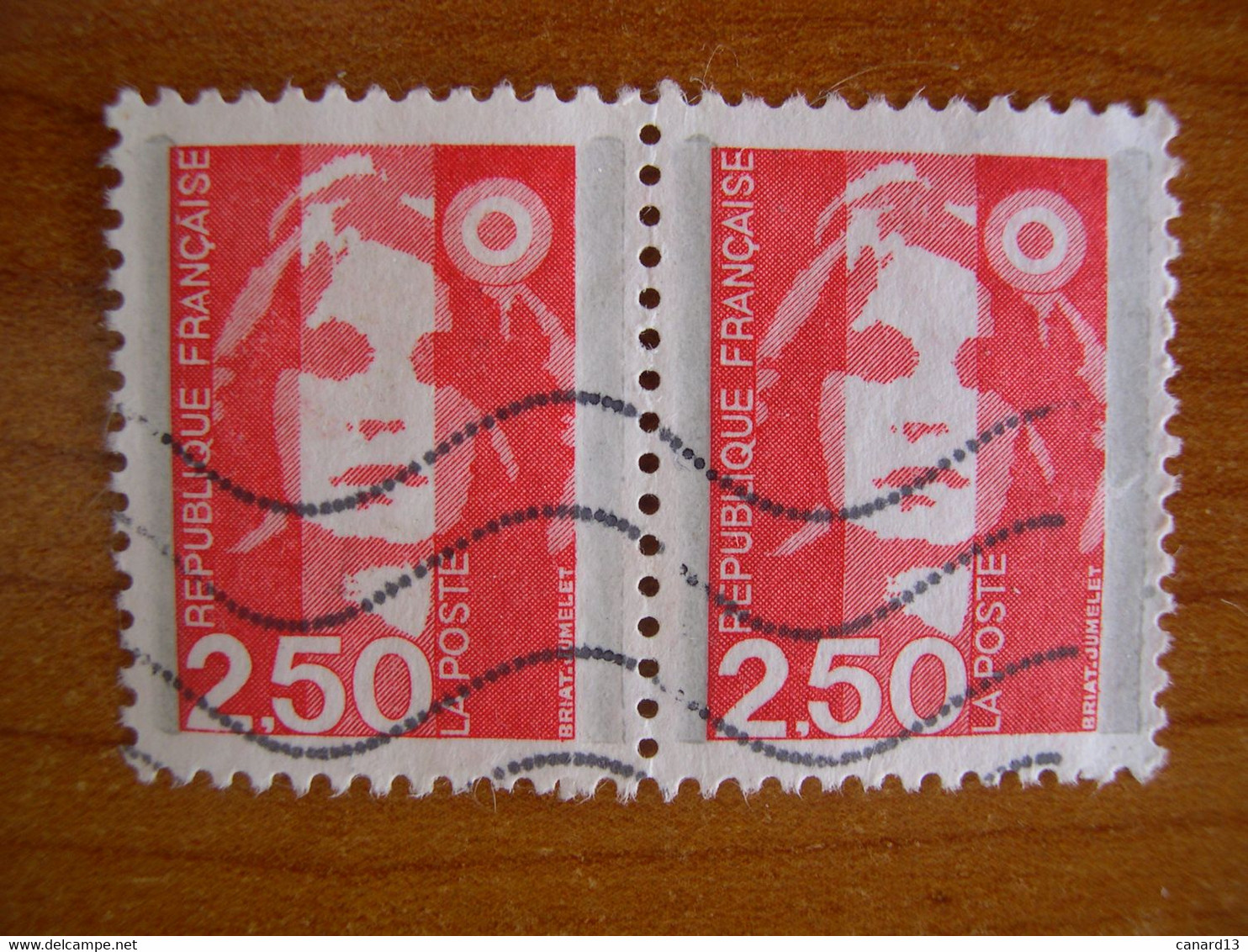 France  Obl   N° 2715  2 Bandes De Phosphore - Gebraucht