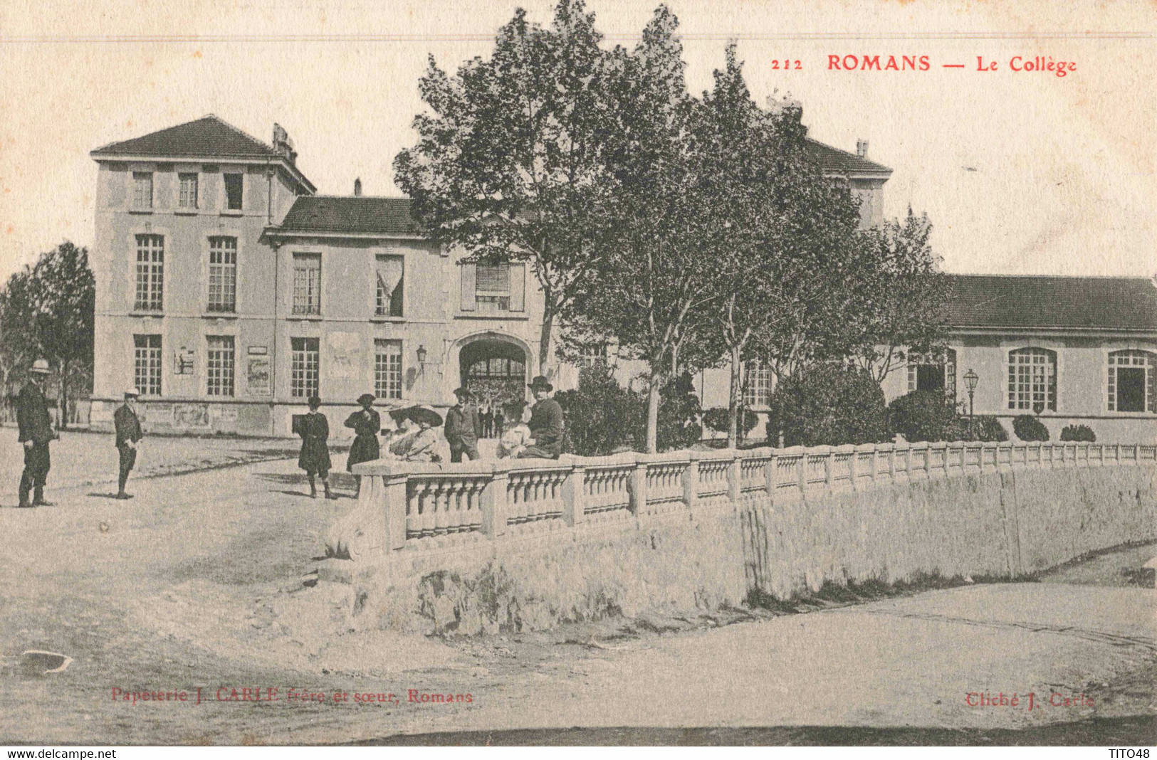 FRANCE-26 DROME - ROMANS - Le Collège - Romans Sur Isere