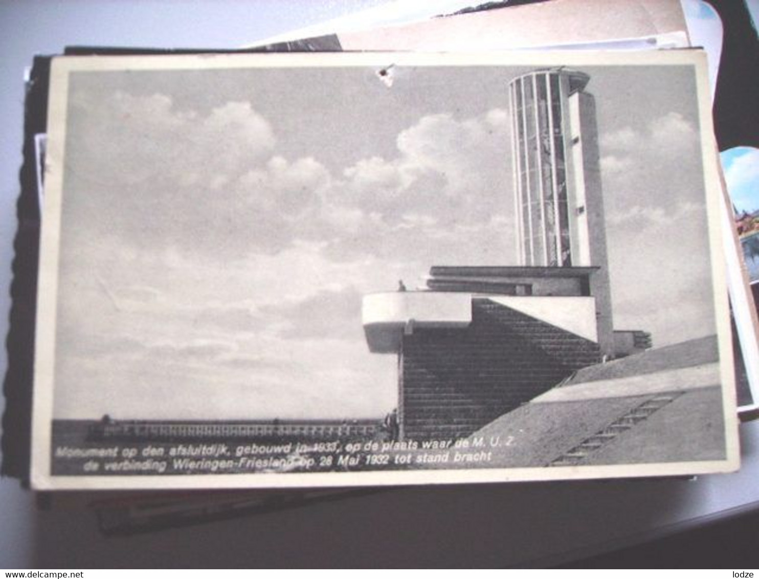 Nederland Holland Pays Bas Afsluitdijk Met Monument Wieringen Zürich - Den Oever (& Afsluitdijk)