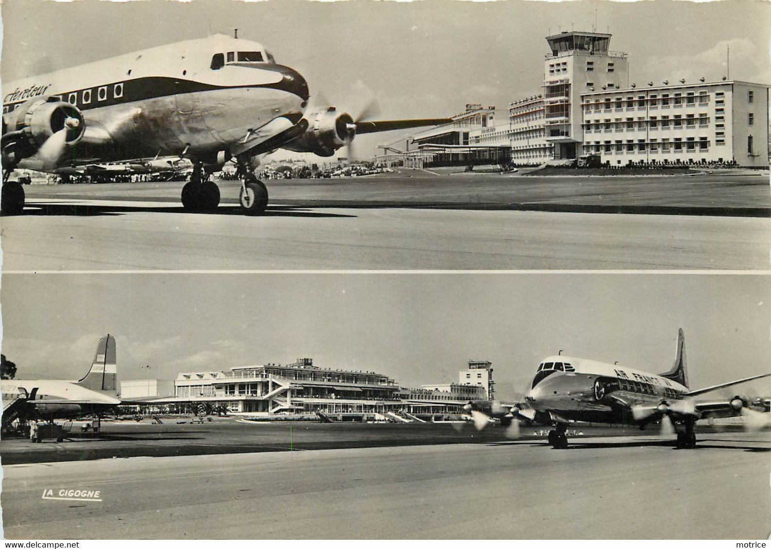 NICE - Aéroport De Nice Côte D'Azur. Carte Multi-vues. - Luchtvaart - Luchthaven