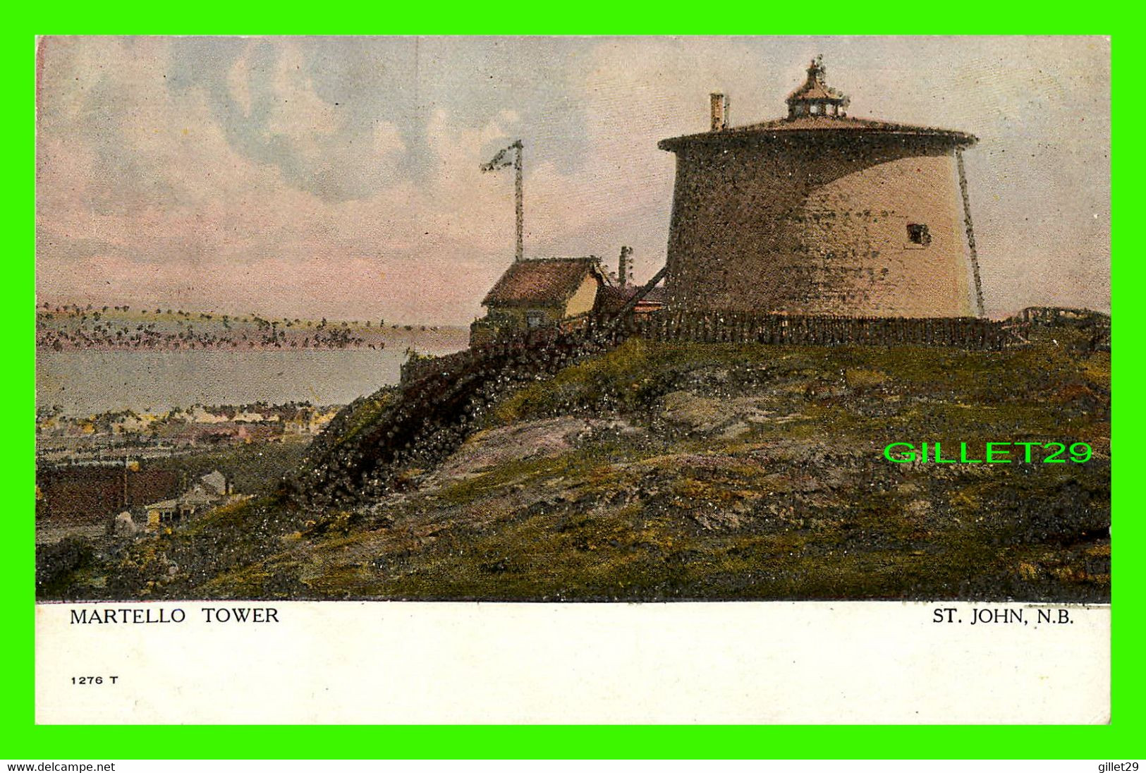 ST JOHN, NEW BRUNSWICK - MARTELLO TOWER - SPARKLES - WARWICK BRO'S & RUTTER LIMITED - - St. John