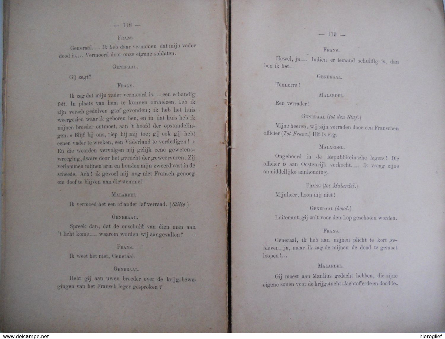 BESLOTEN TIJD drama 5 bedrijven Baron Kervyn de Volkaersbeke Kamiel Van Britsom Gent 1898 a. janssens g. van vlemmeren