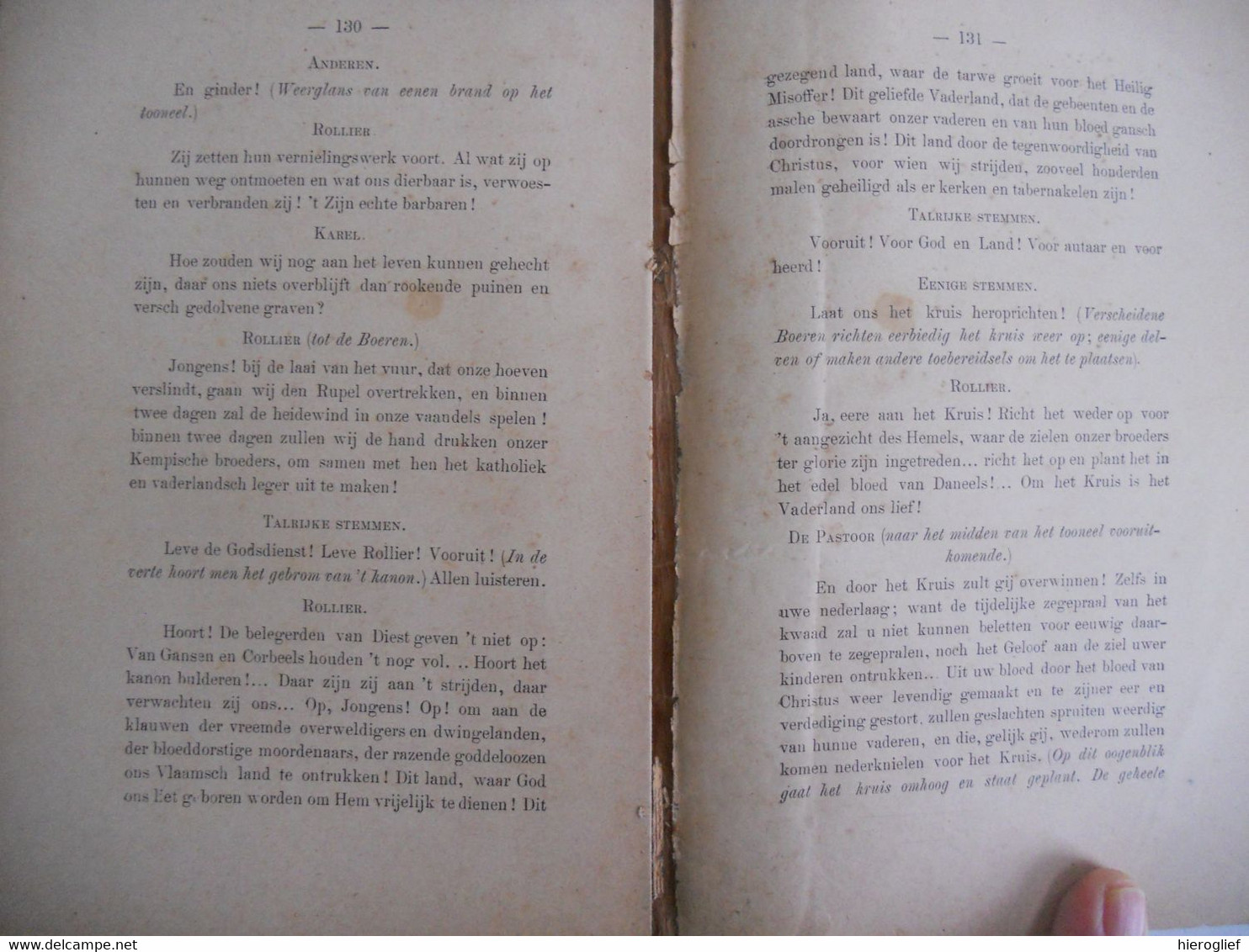 BESLOTEN TIJD drama 5 bedrijven Baron Kervyn de Volkaersbeke Kamiel Van Britsom Gent 1898 a. janssens g. van vlemmeren