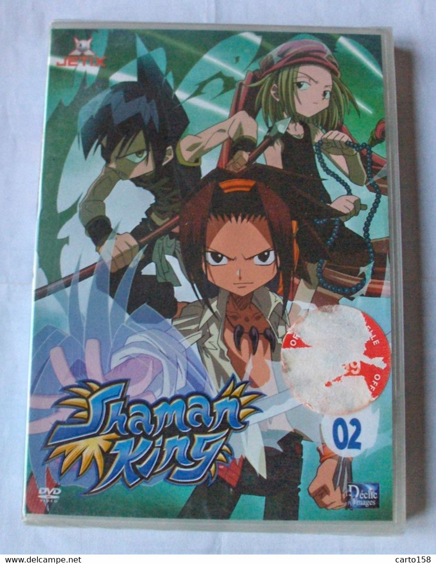 DVD  -  SHAMAN KING - 4 EPISODES - VOLUME 2 - 90 Mn - Cartoons