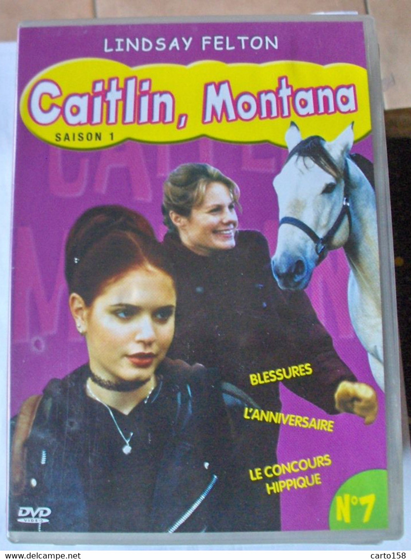 DVD  -  CAITLIN MONTANA  -  LINDSAY FELTON - 3 EPISODES -  - 80 Mn - Infantiles & Familial