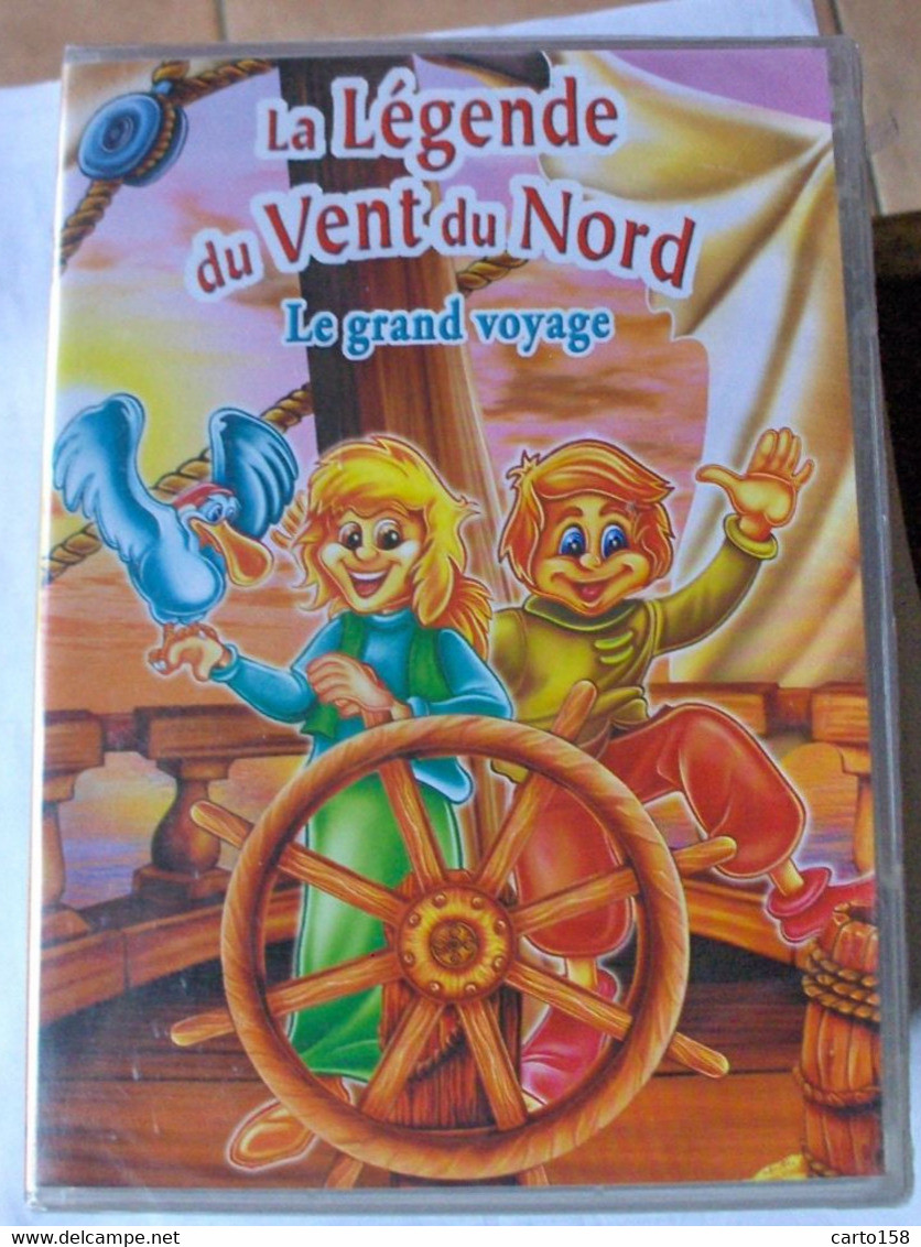 DVD  -  LA LEGENDE DU VENT DU NORD - LE GRAND VOYAGE - Cartoons