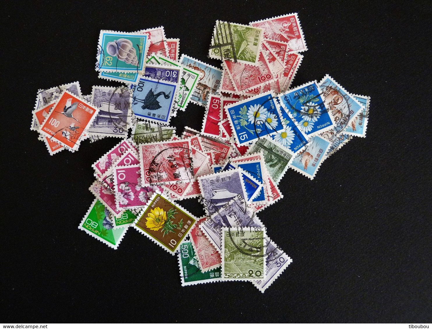 JAPON JAPAN NIPPON PETIT LOT VRAC TIMBRES - Collections, Lots & Series