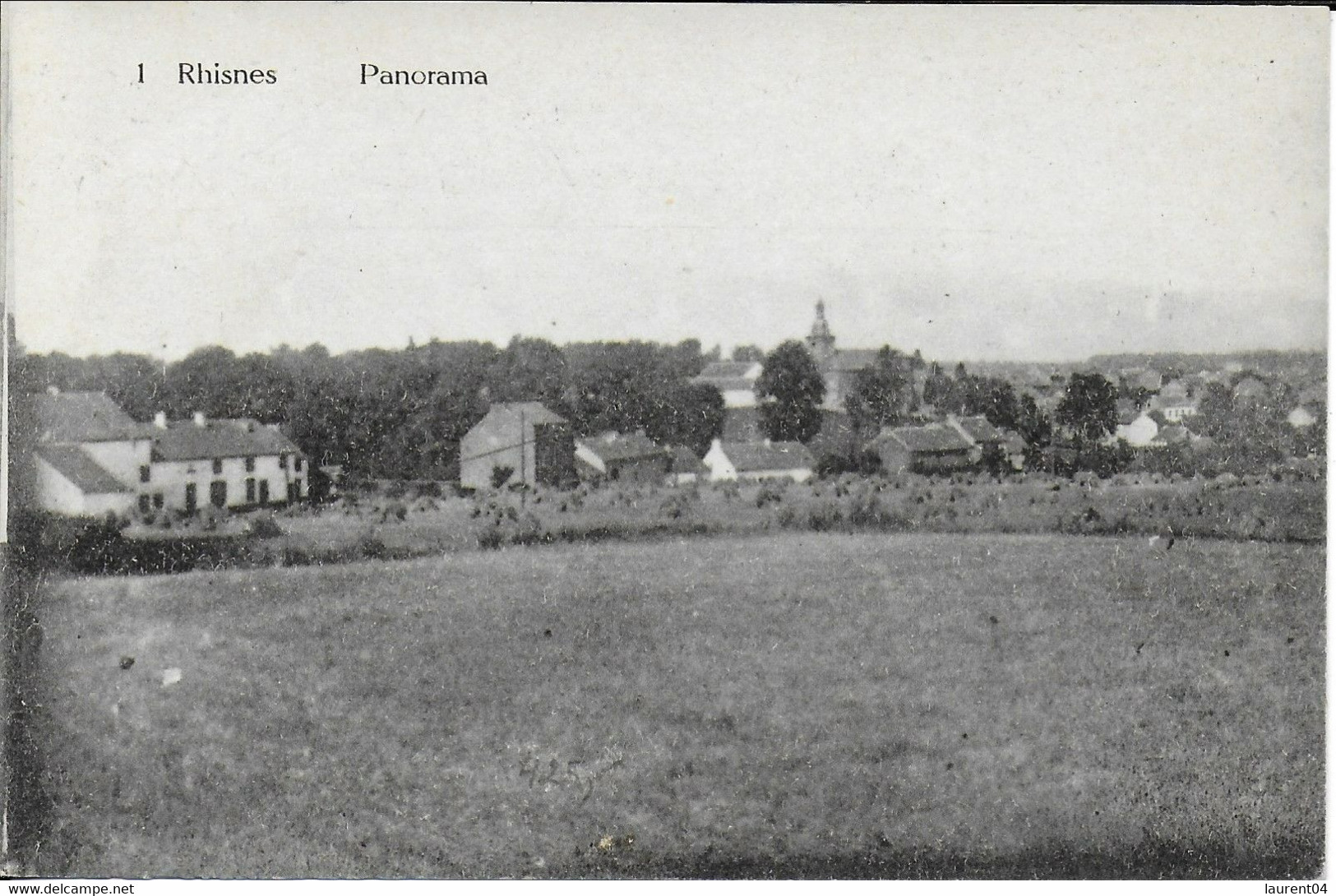 LA BRUYERE. RHISNES.  PANORAMA. - La Bruyere