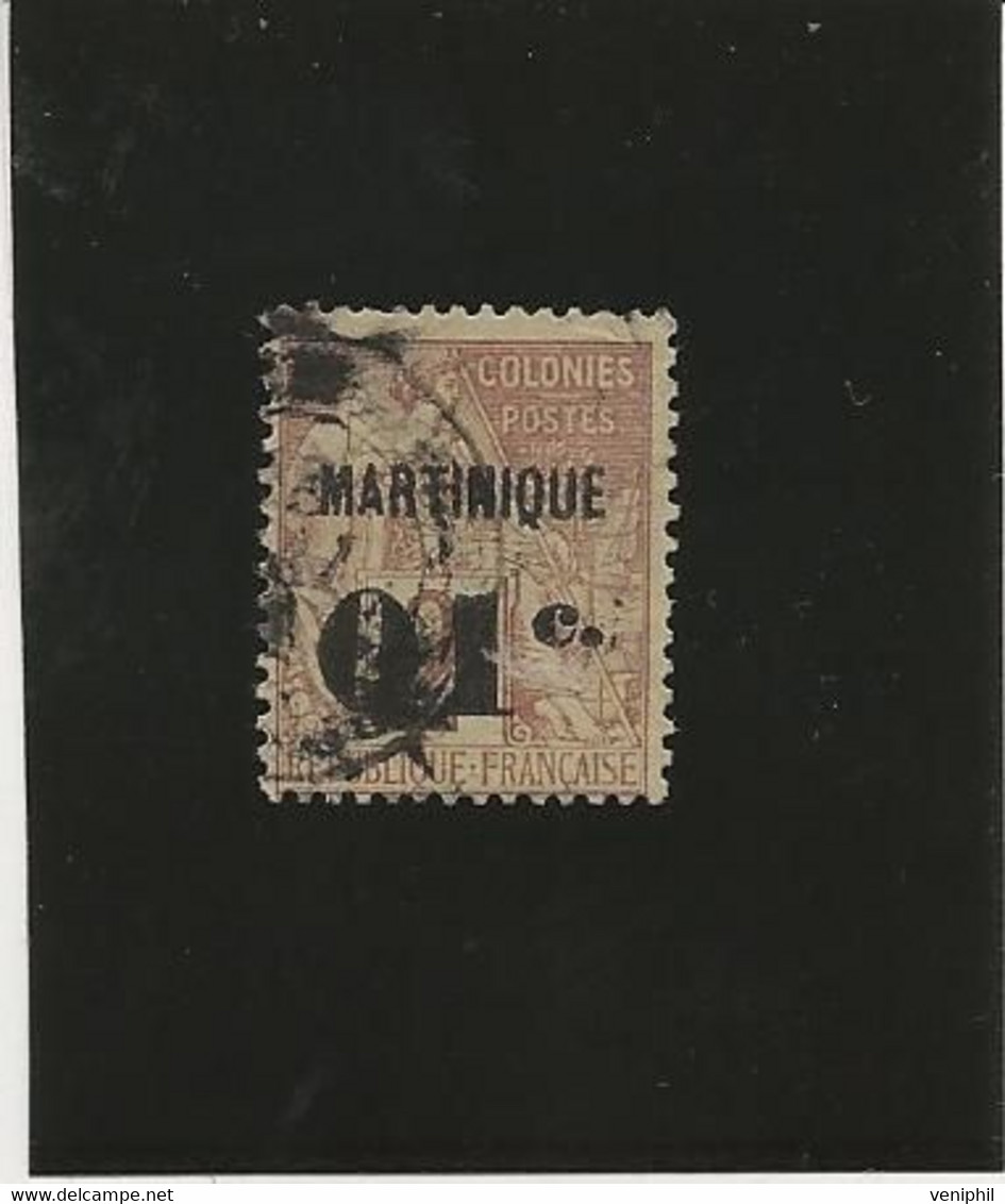 MARTINIQUE - N° 7 OBLITERE SANS AMINCI ANNEE 1888-91 - Oblitérés