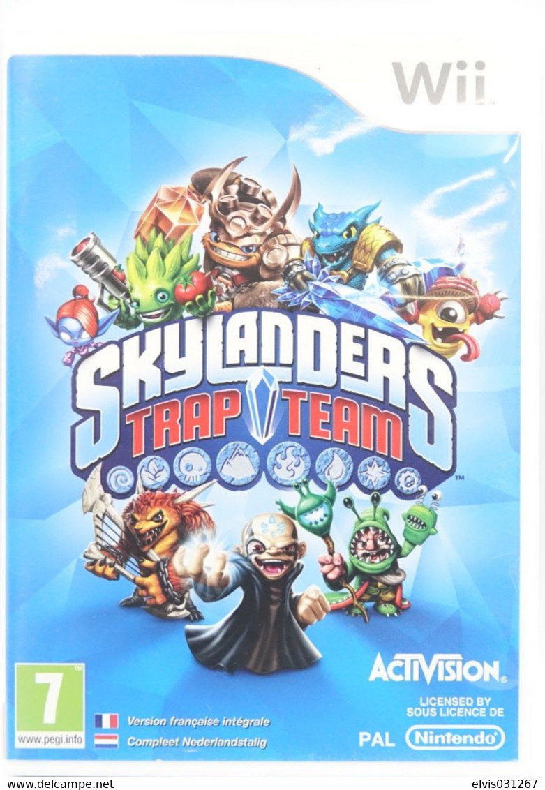 NINTENDO WII : SKYLANDERS STARTER PACK - Trap Team - 2014