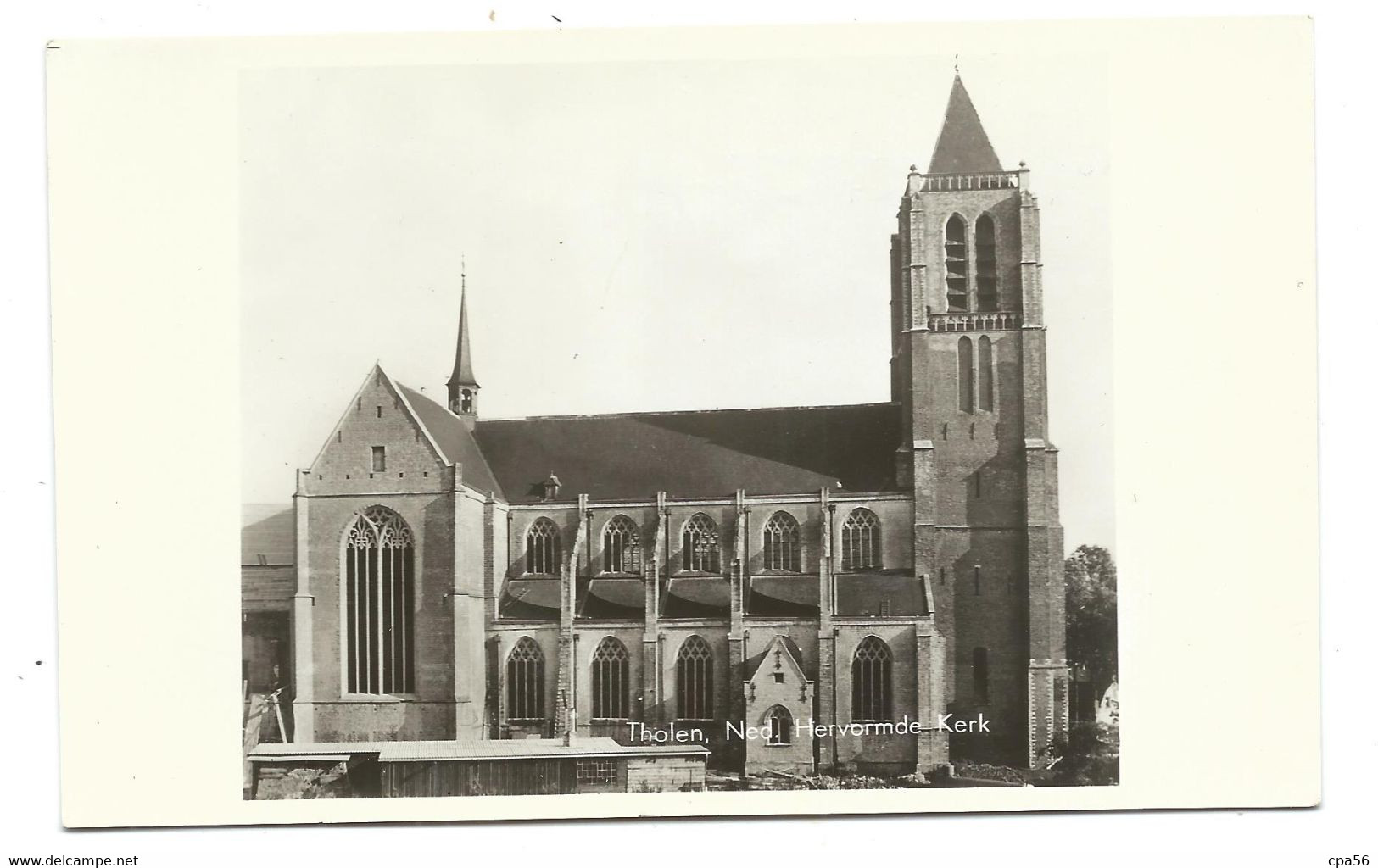 THOLEN - L'église Protestante (J.M.C.) - Tholen