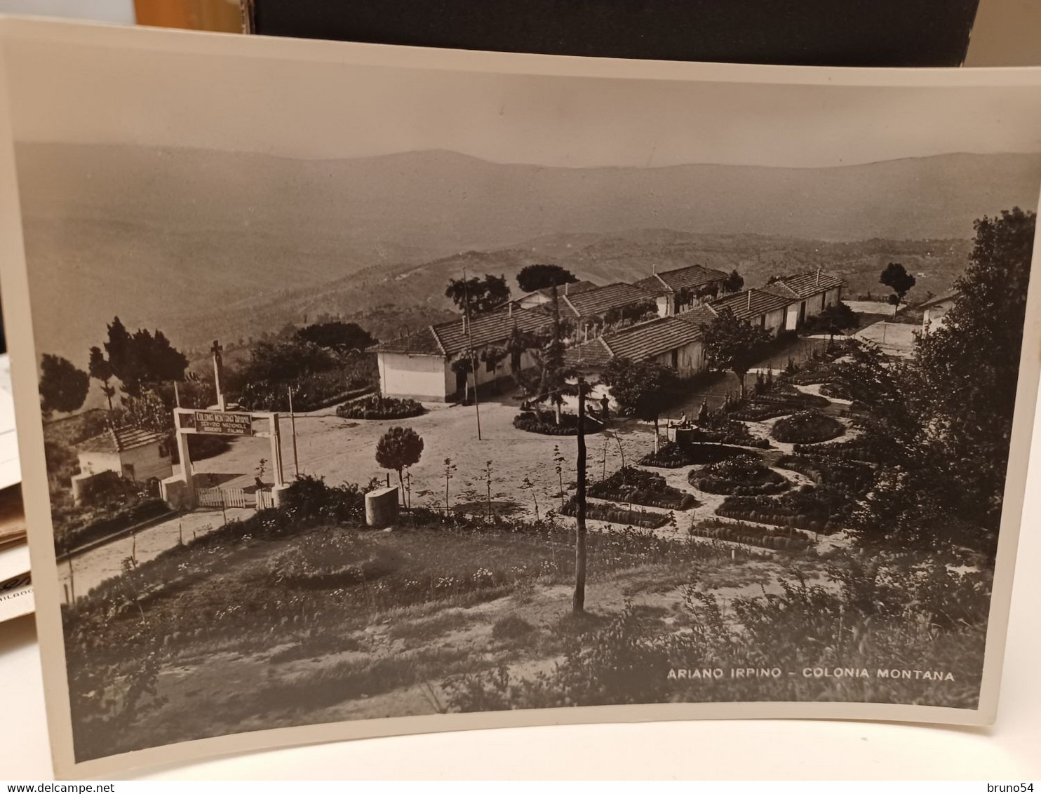 Cartolina Ariano Irpino Prov Avellino Colonia Montana 1949 - Avellino