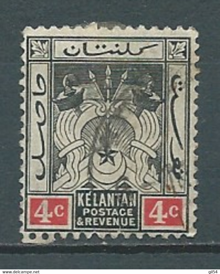 Kelantan-  Yvert N° 13  Oblitéré     -  Bip 4713 - Kelantan