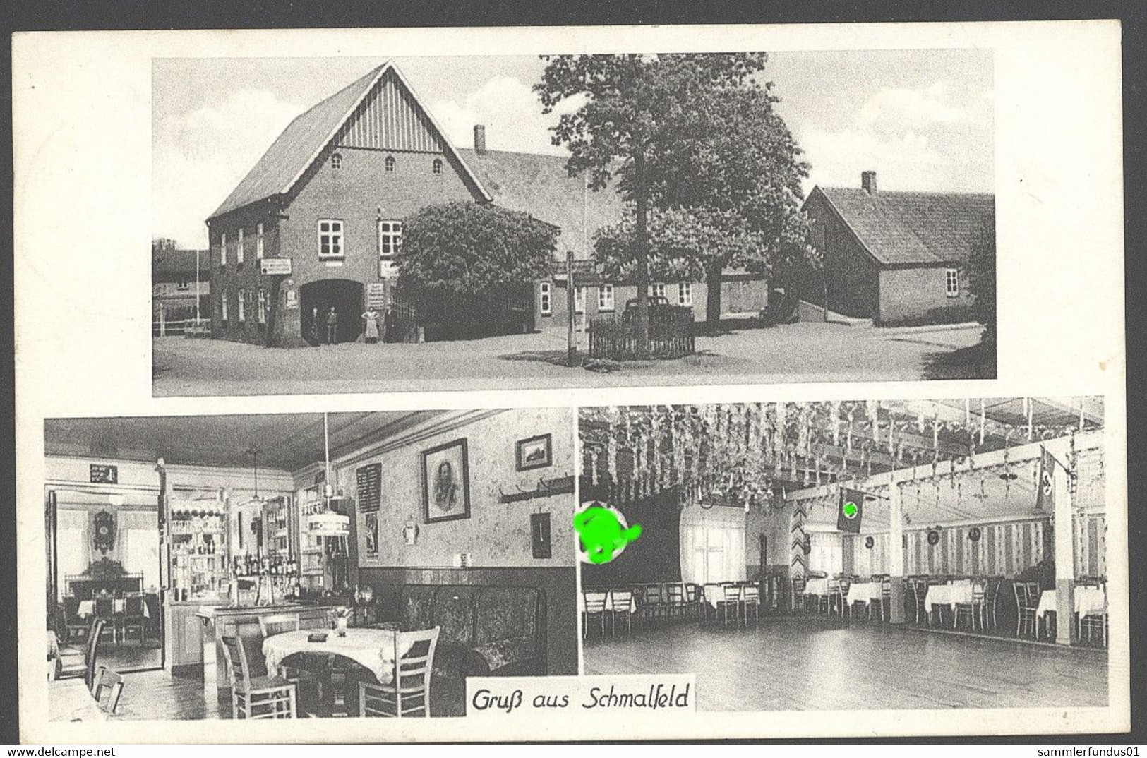 AK/CP Schmalfeld  Kaltenkirchen  Gasthof Zum Weißen Roß   Gel/circ.1940    Erhaltung/Cond. 1-  Nr. 01389 - Kaltenkirchen