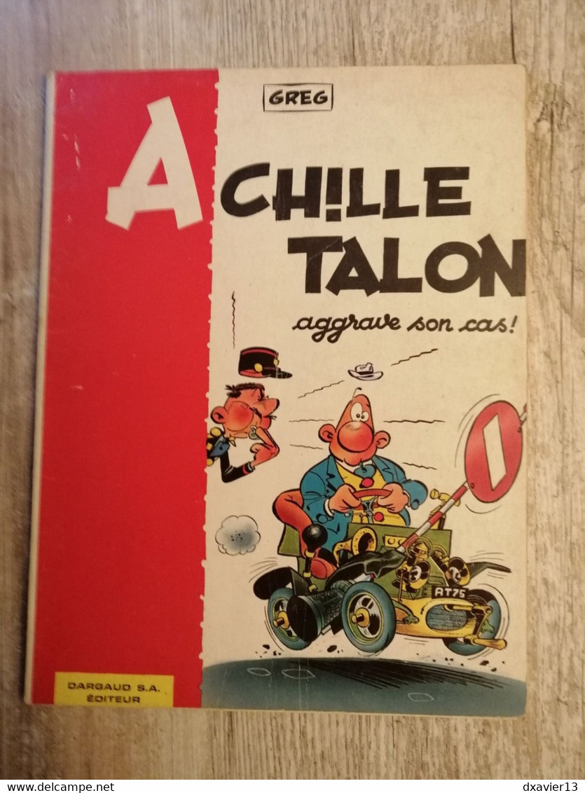 Bande Dessinée - Achille Talon 2 - Achille Talon Aggrave Son Cas (1967) - Achille Talon