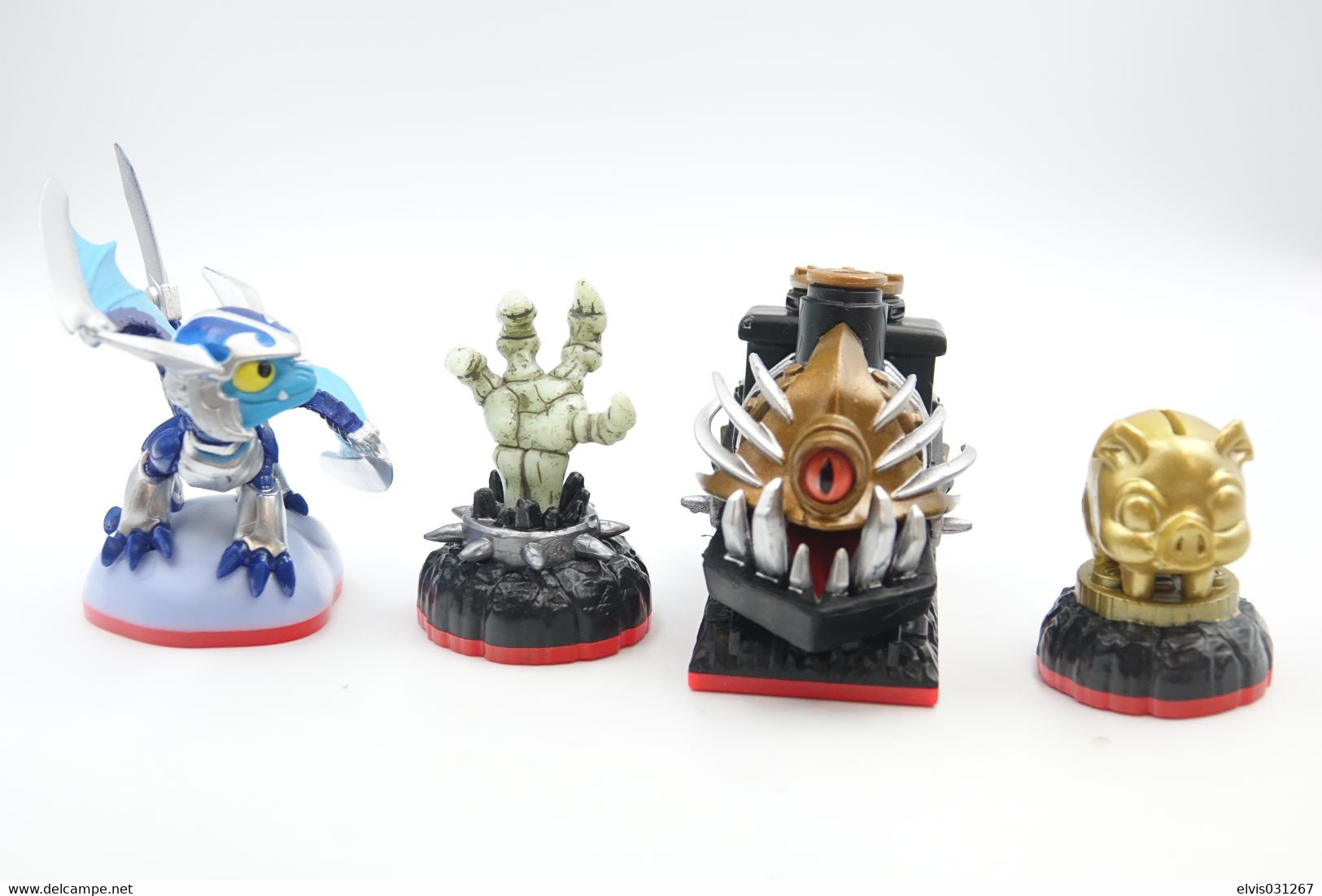 NINTENDO WII : SKYLANDERS FIGURE - LEGENDARY NIGHTMARE EXPRESS LEVEL PACK - Trap Team - 2014 - Accesorios